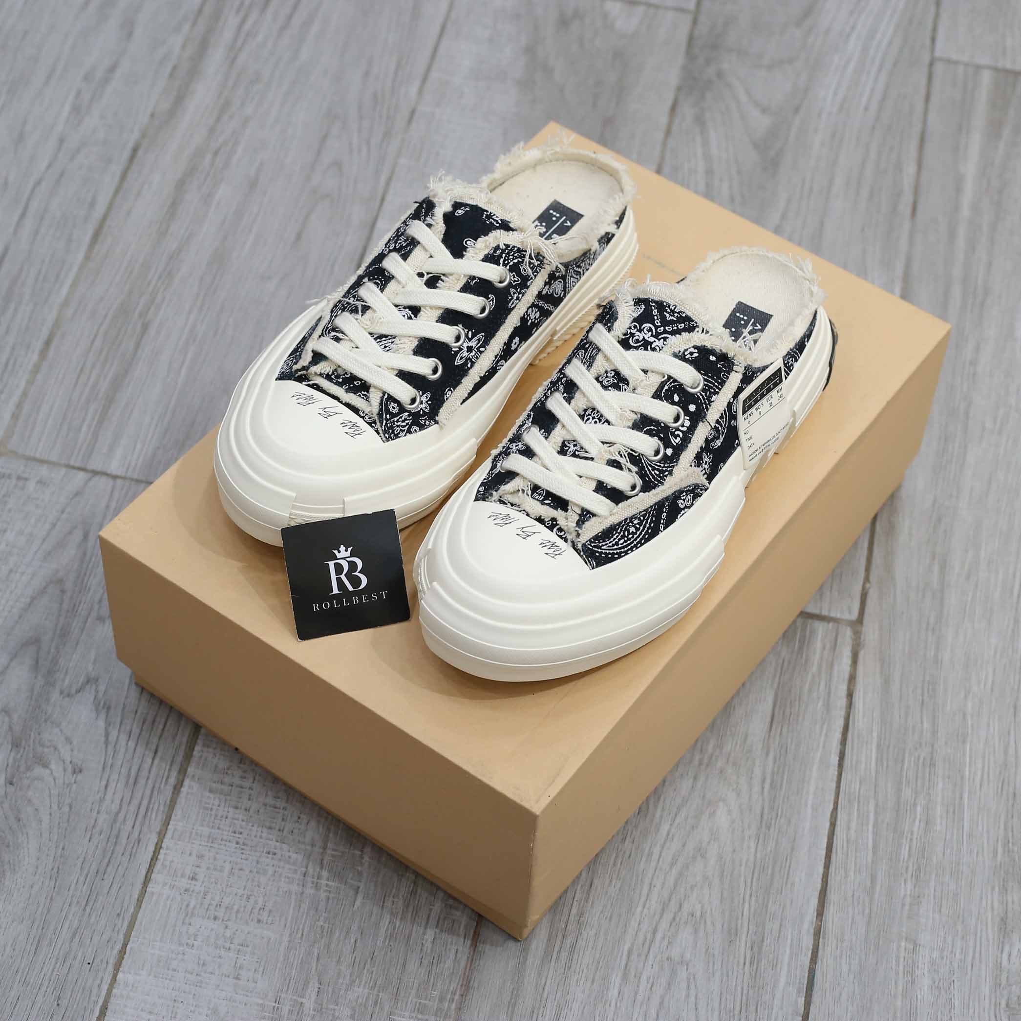 Giày XVESSEL G.O.P. Lows Paisley Best Quality