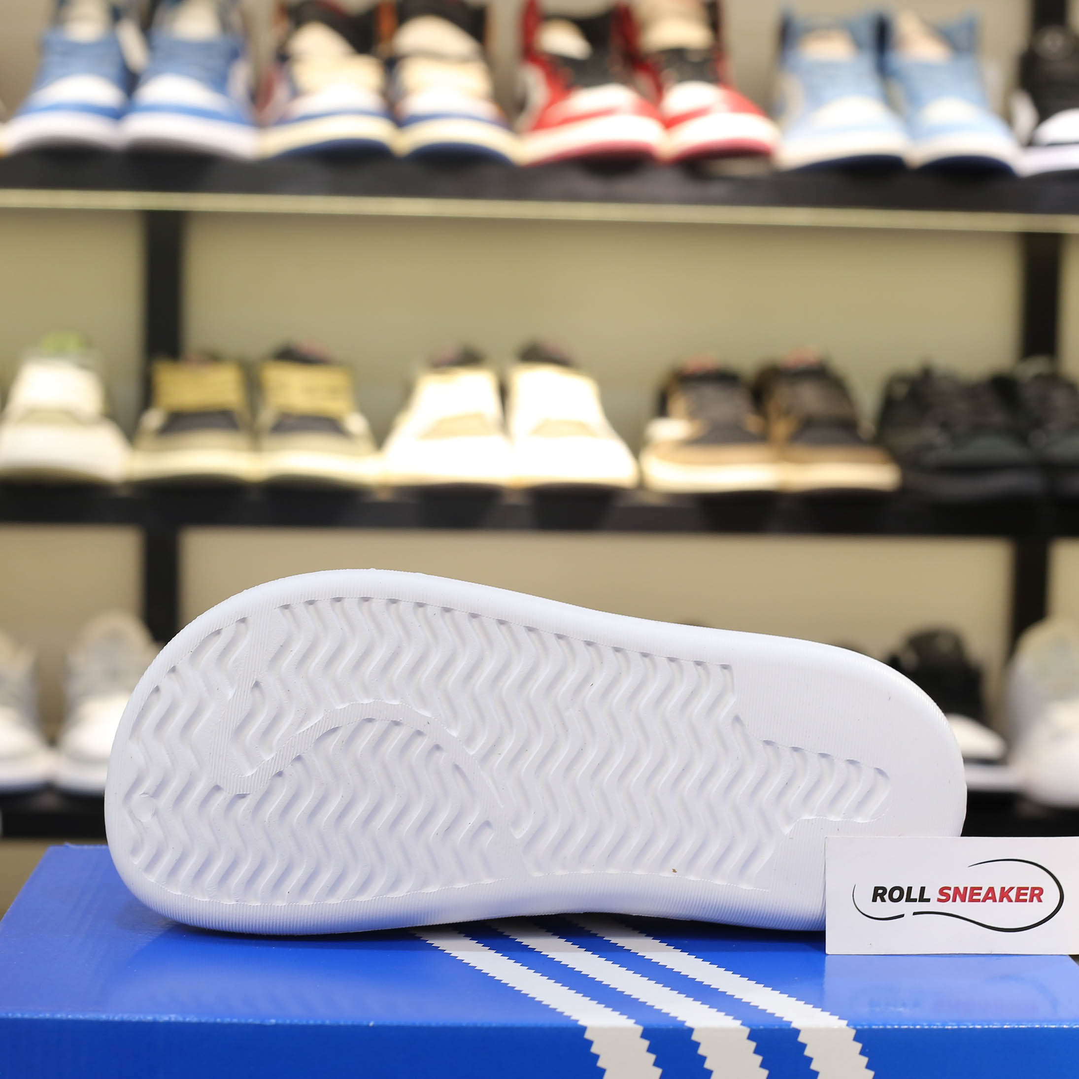 Dép Adidas adiFOM Superstar Mule ‘Black White’ Like Auth