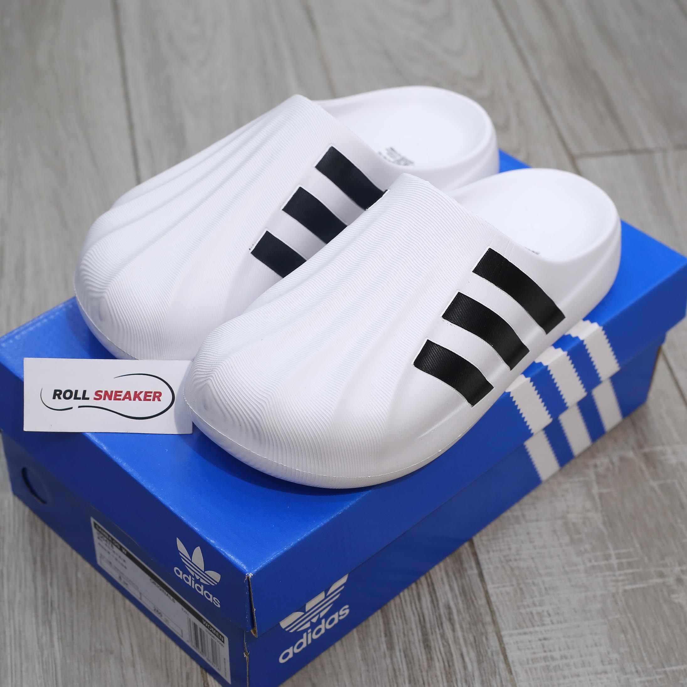 Dép Adidas adiFOM Superstar Mule ‘Black White’ Like Auth