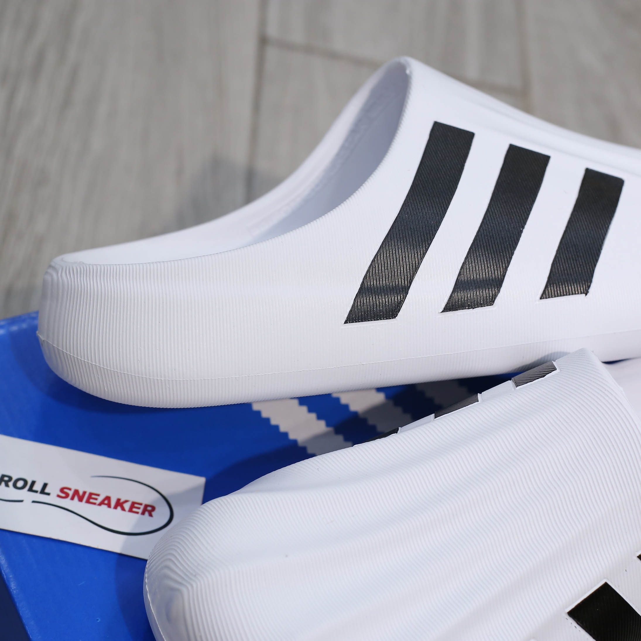 Dép Adidas adiFOM Superstar Mule ‘Black White’ Like Auth