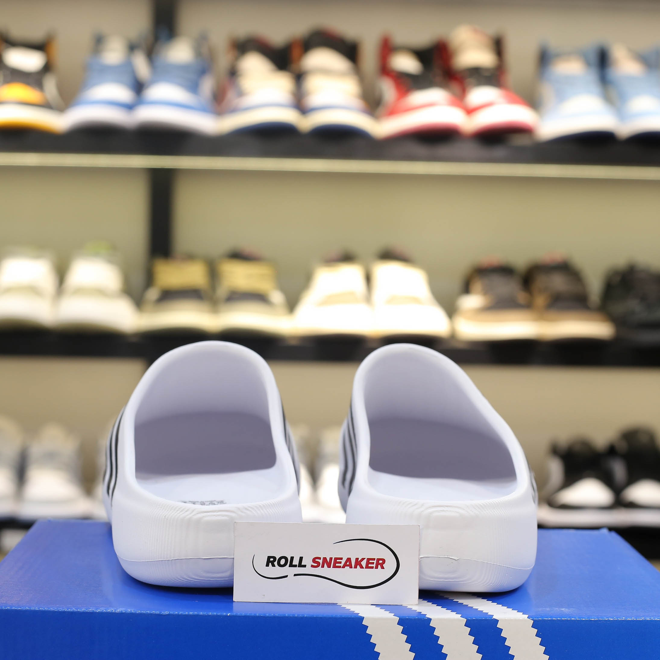 Dép Adidas adiFOM Superstar Mule ‘Black White’ Like Auth