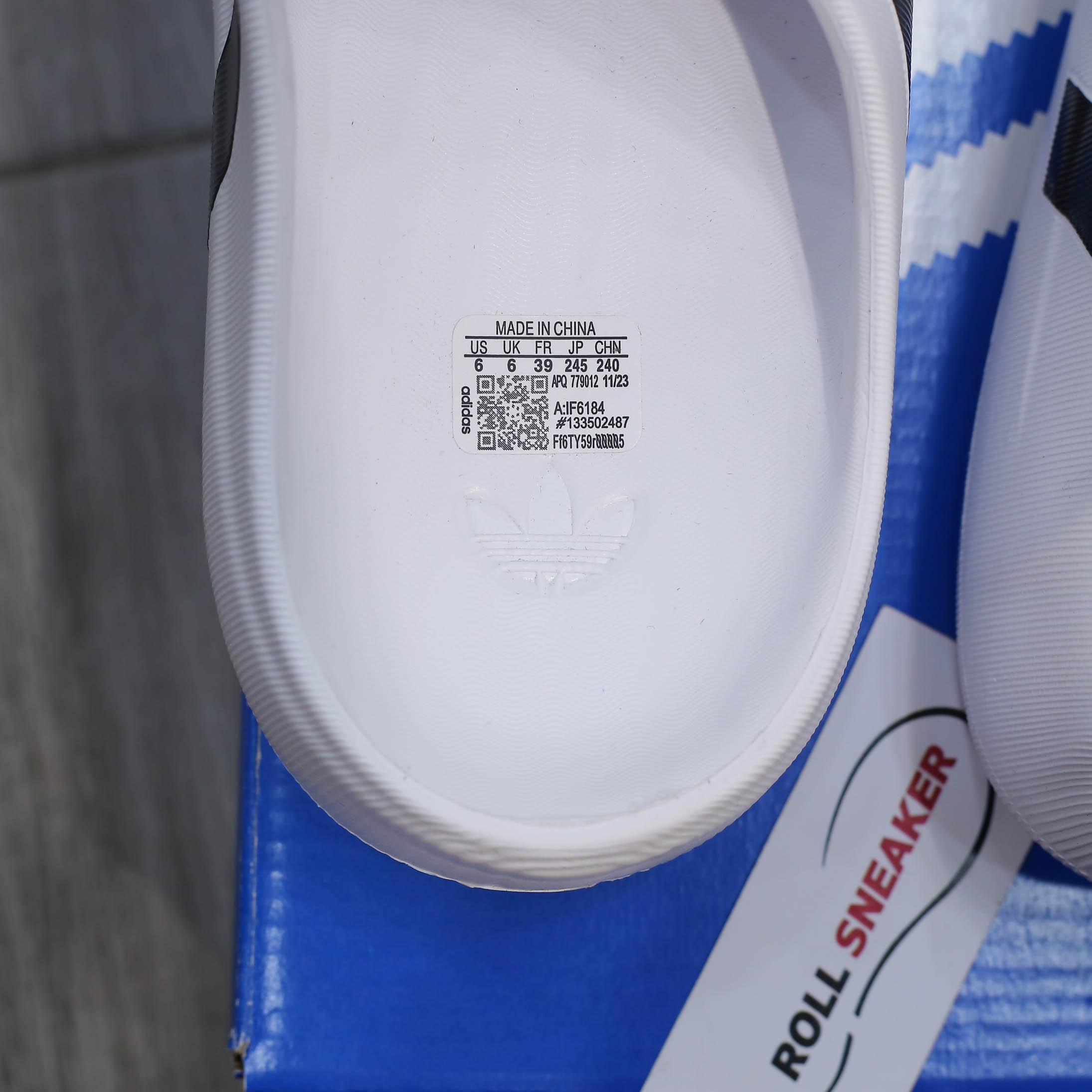 Dép Adidas adiFOM Superstar Mule ‘Black White’ Like Auth