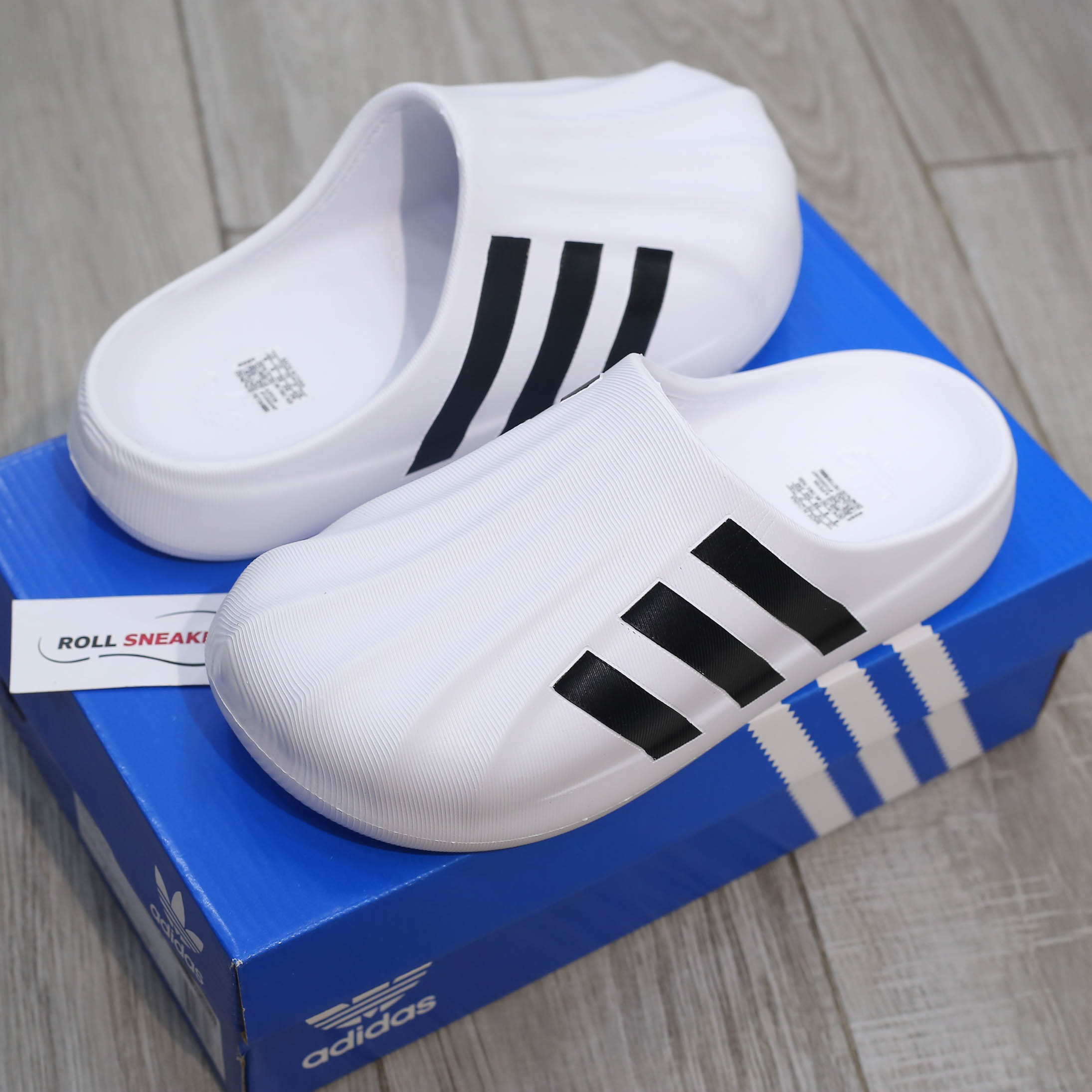 Dép Adidas adiFOM Superstar Mule ‘Black White’ Like Auth