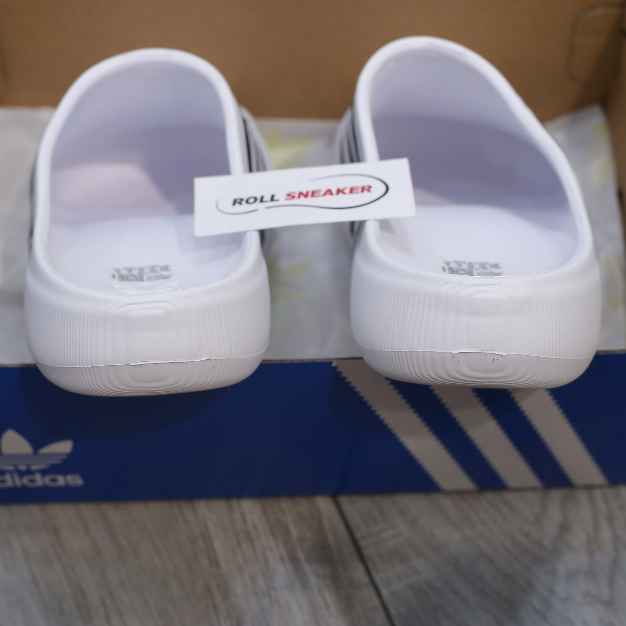 Dép Adidas adiFOM Superstar Mule ‘Black White’ Like Auth