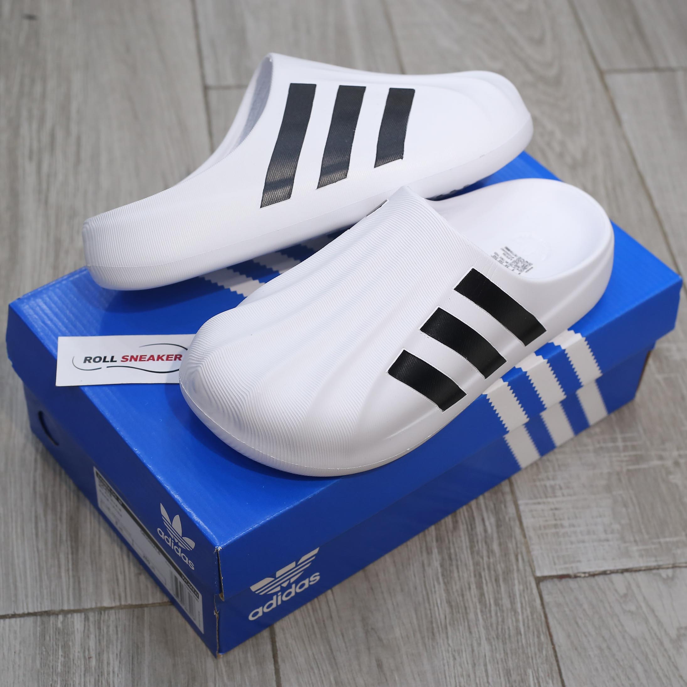 Dép Adidas adiFOM Superstar Mule ‘Black White’ Like Auth