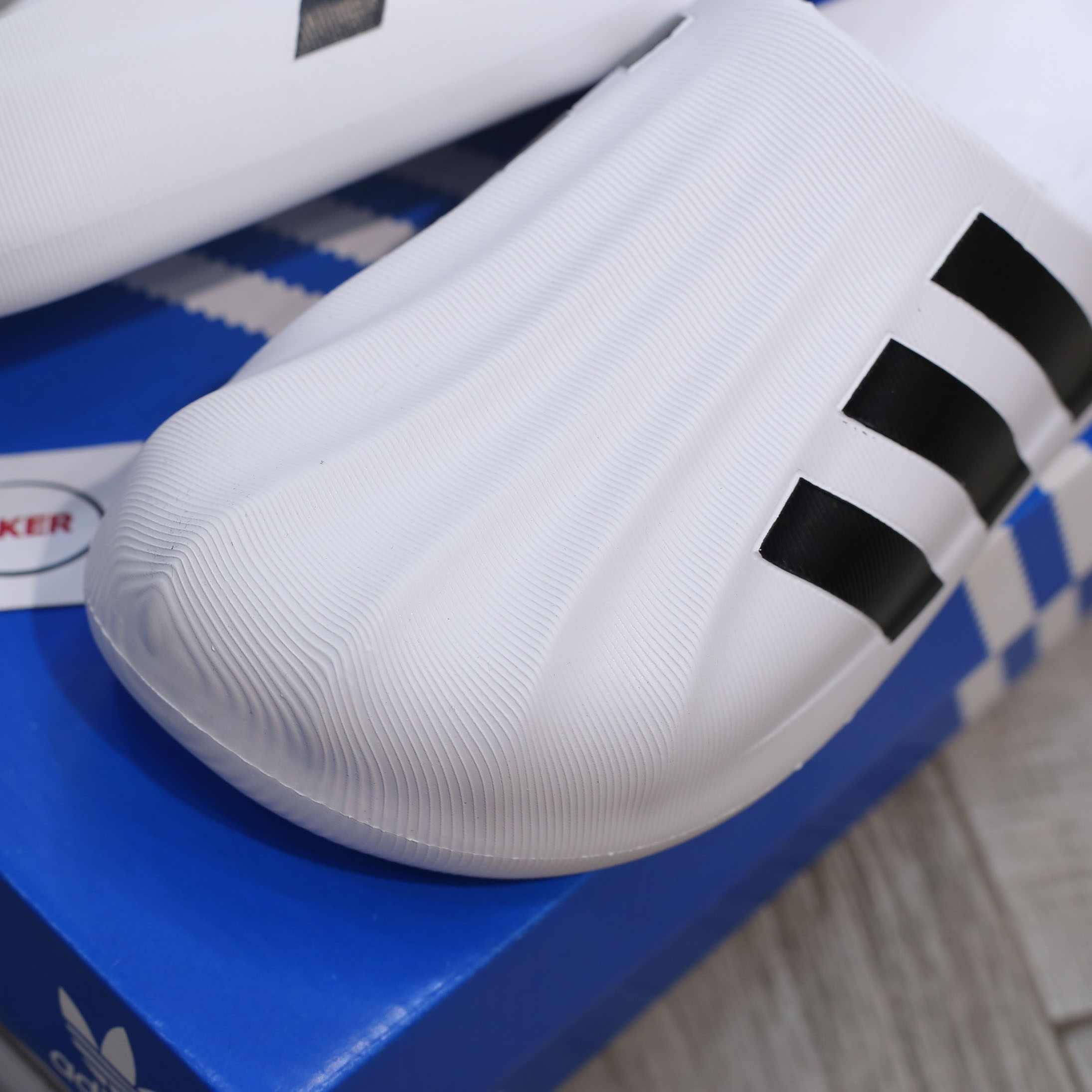 Dép Adidas adiFOM Superstar Mule ‘Black White’ Like Auth