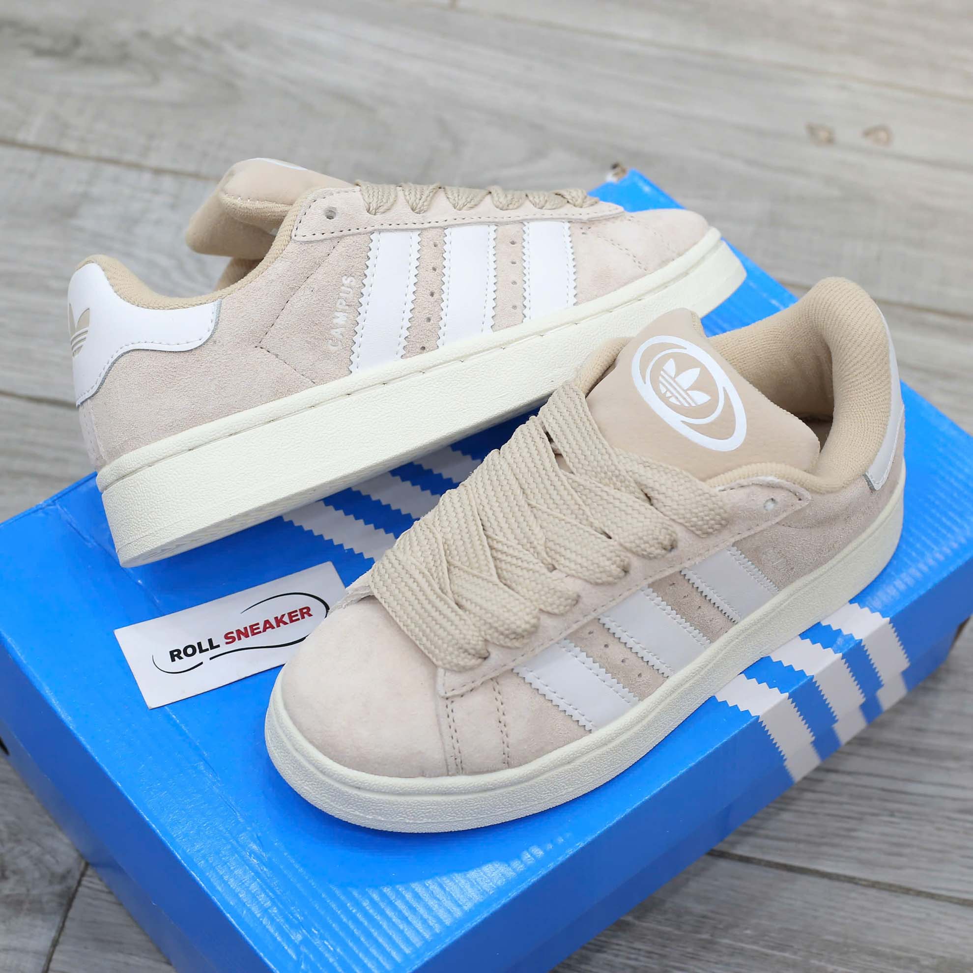 Giày Adidas Originals Campus 00s Wonder White Like Auth