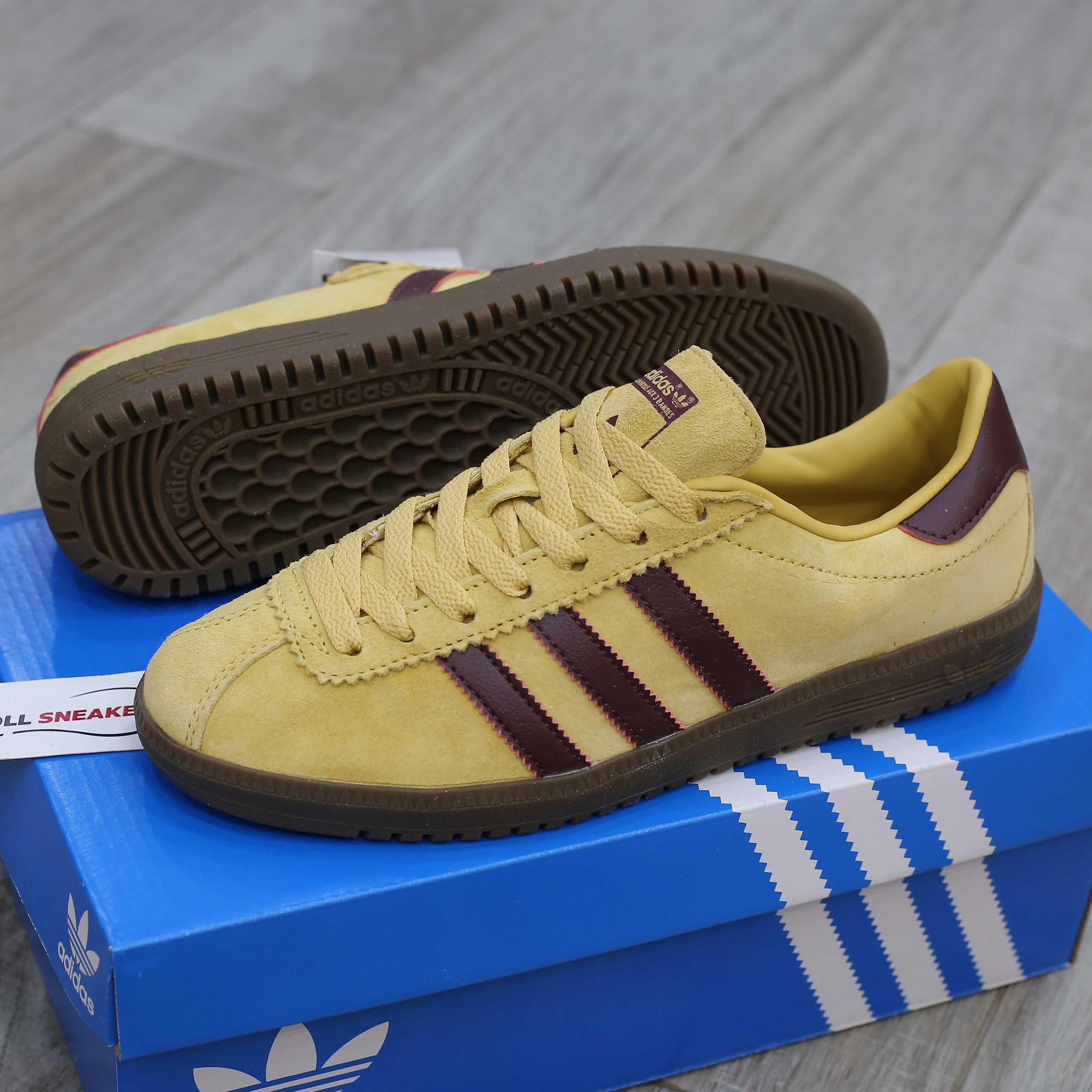 Giày Adidas Bermuda Yellow Dark Red Like Auth