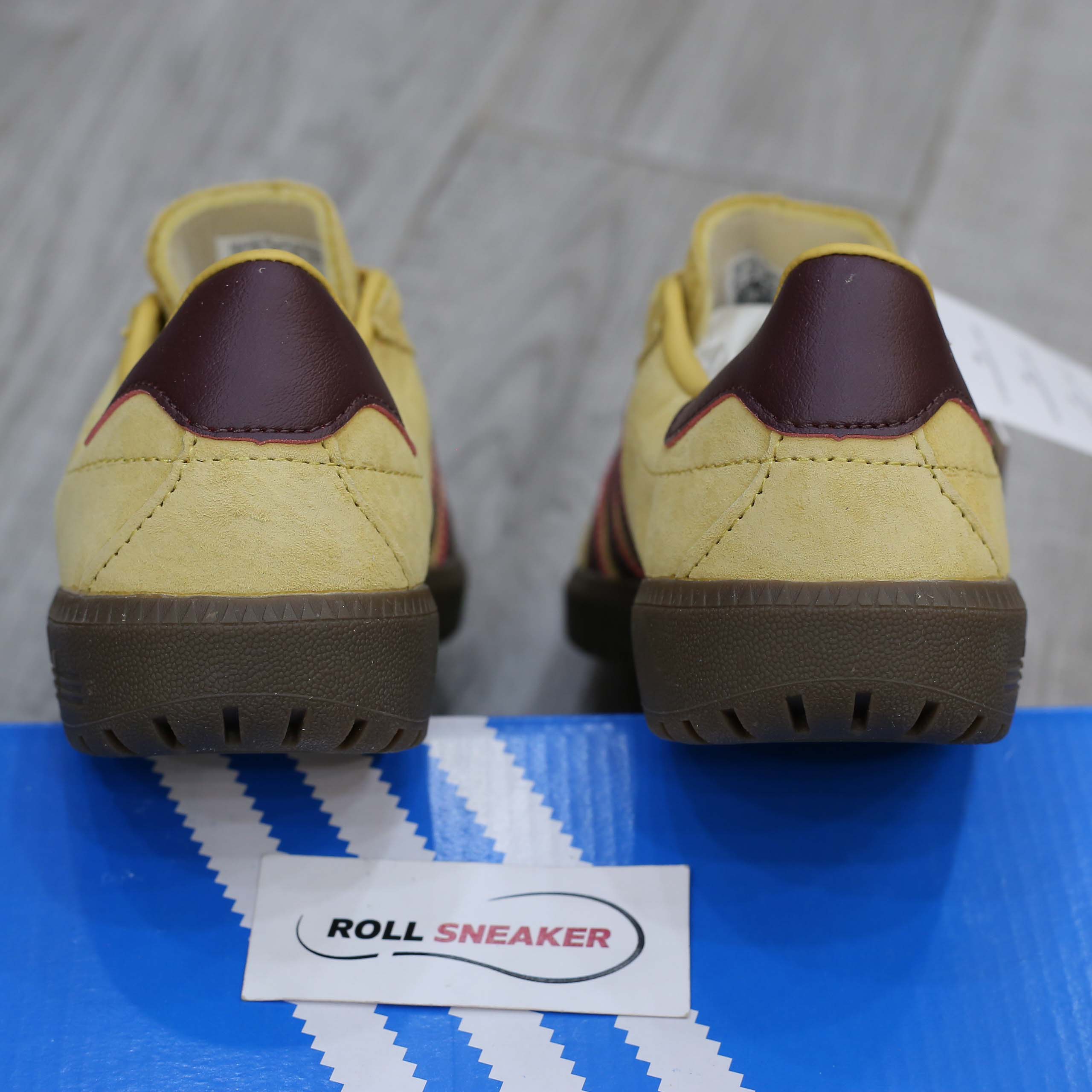 Giày Adidas Bermuda Yellow Dark Red Like Auth