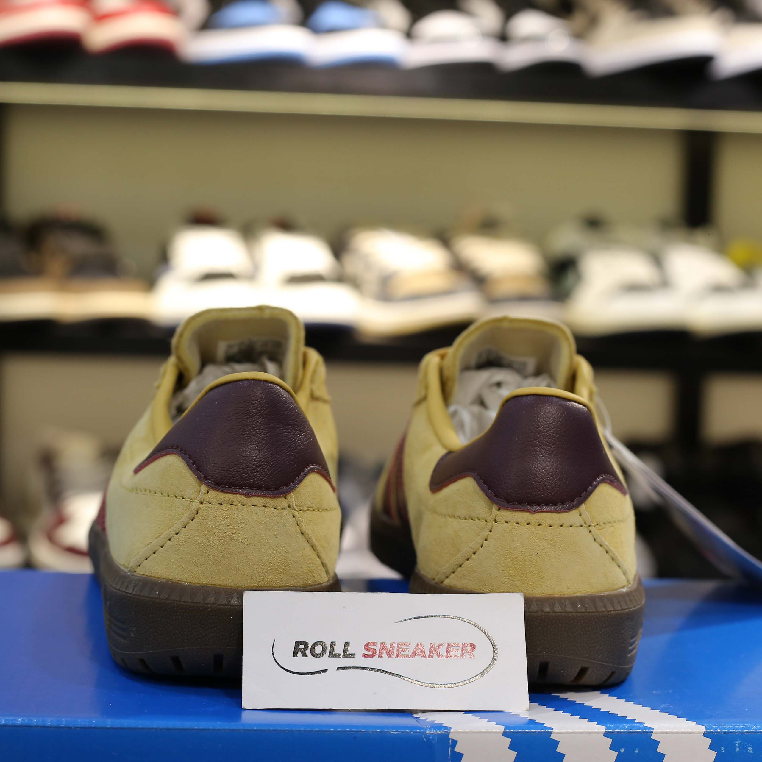 Giày Adidas Bermuda Yellow Dark Red Like Auth