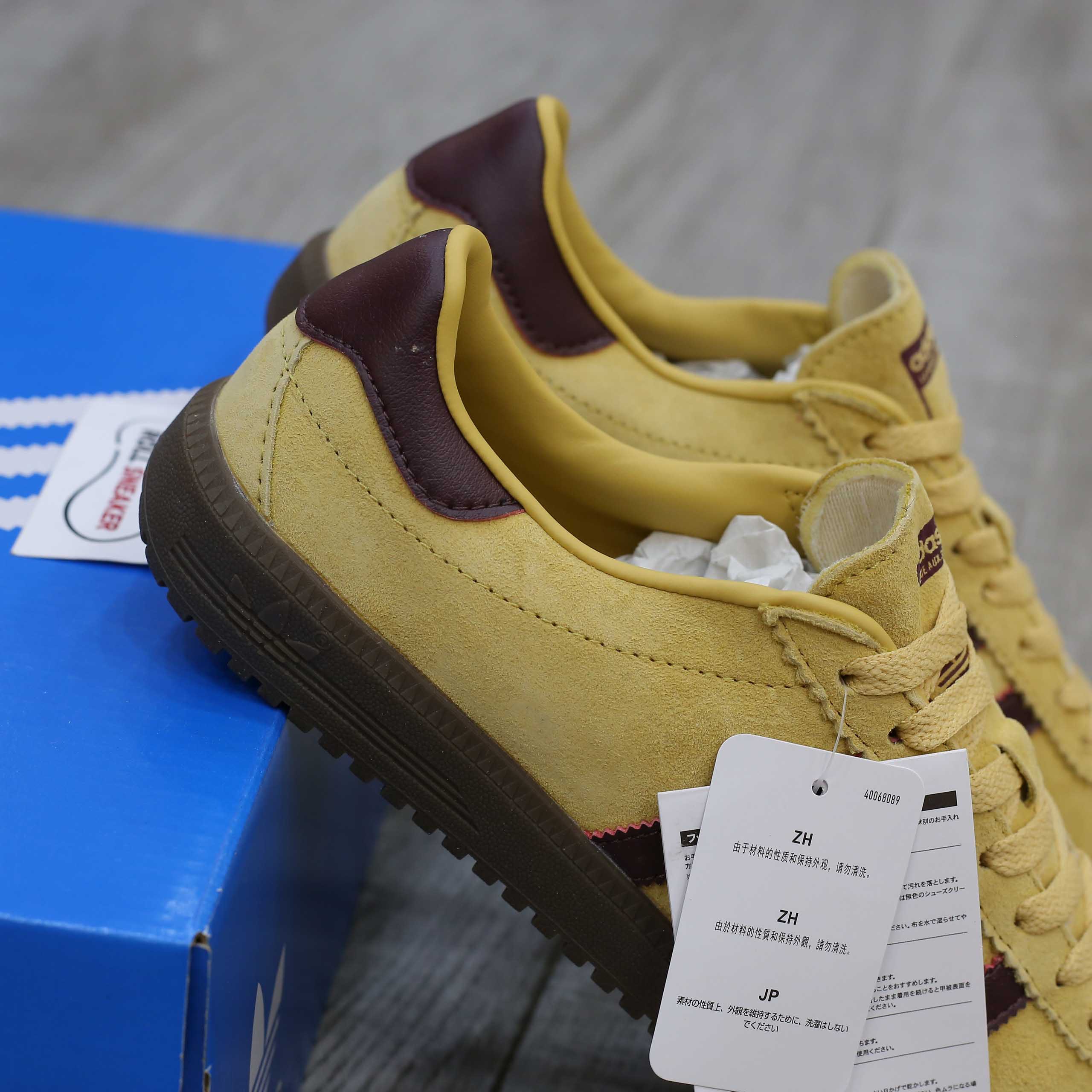 Giày Adidas Bermuda Yellow Dark Red Like Auth