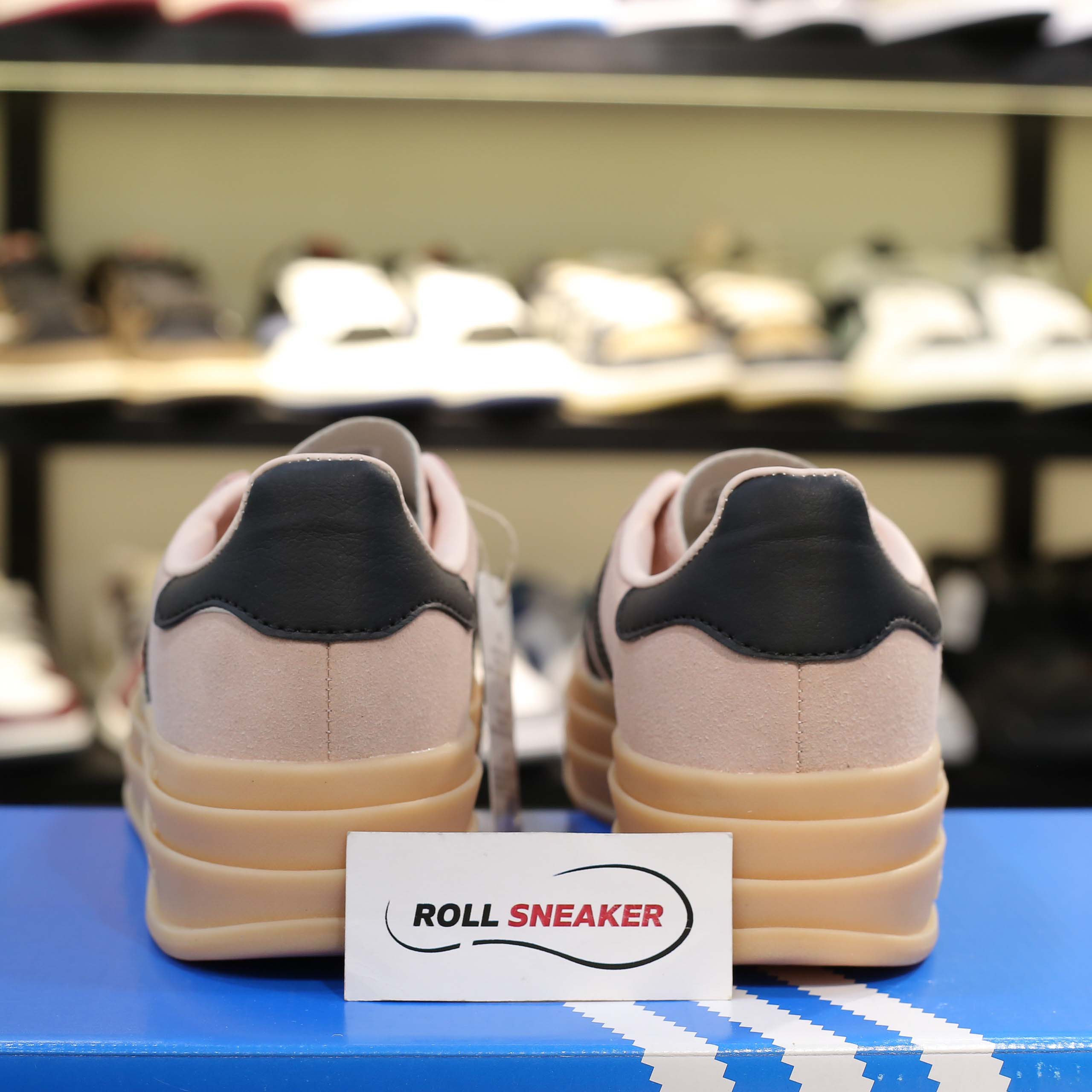 Giày Adidas Gazelle Bold ‘Wonder Quartz Black Gum’ Like Auth