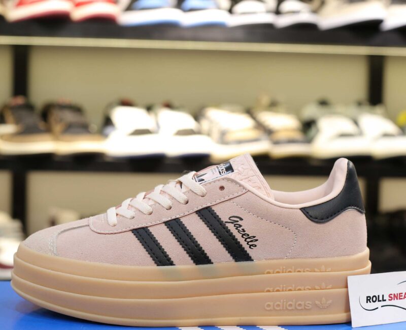 Giày Adidas Gazelle Bold ‘Wonder Quartz Black Gum’ Like Auth