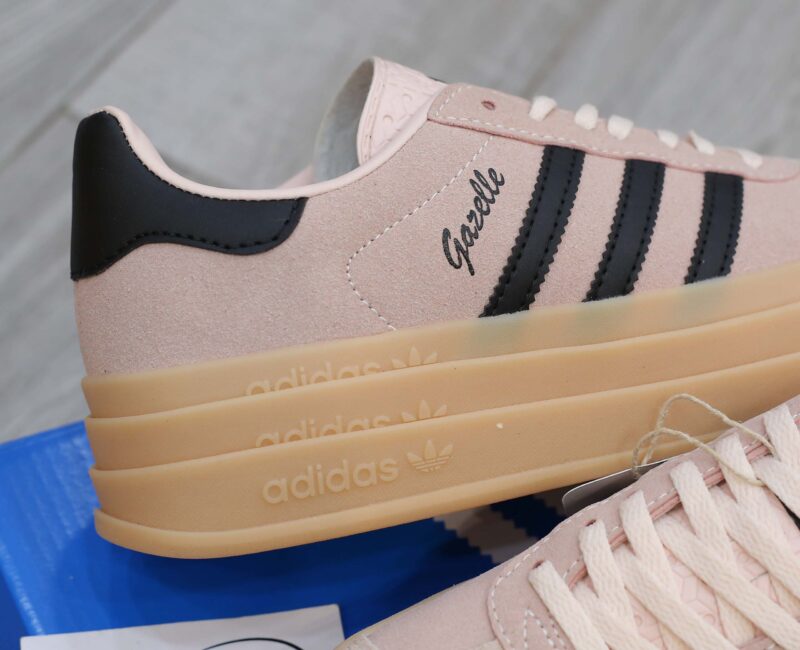 Giày Adidas Gazelle Bold ‘Wonder Quartz Black Gum’ Like Auth
