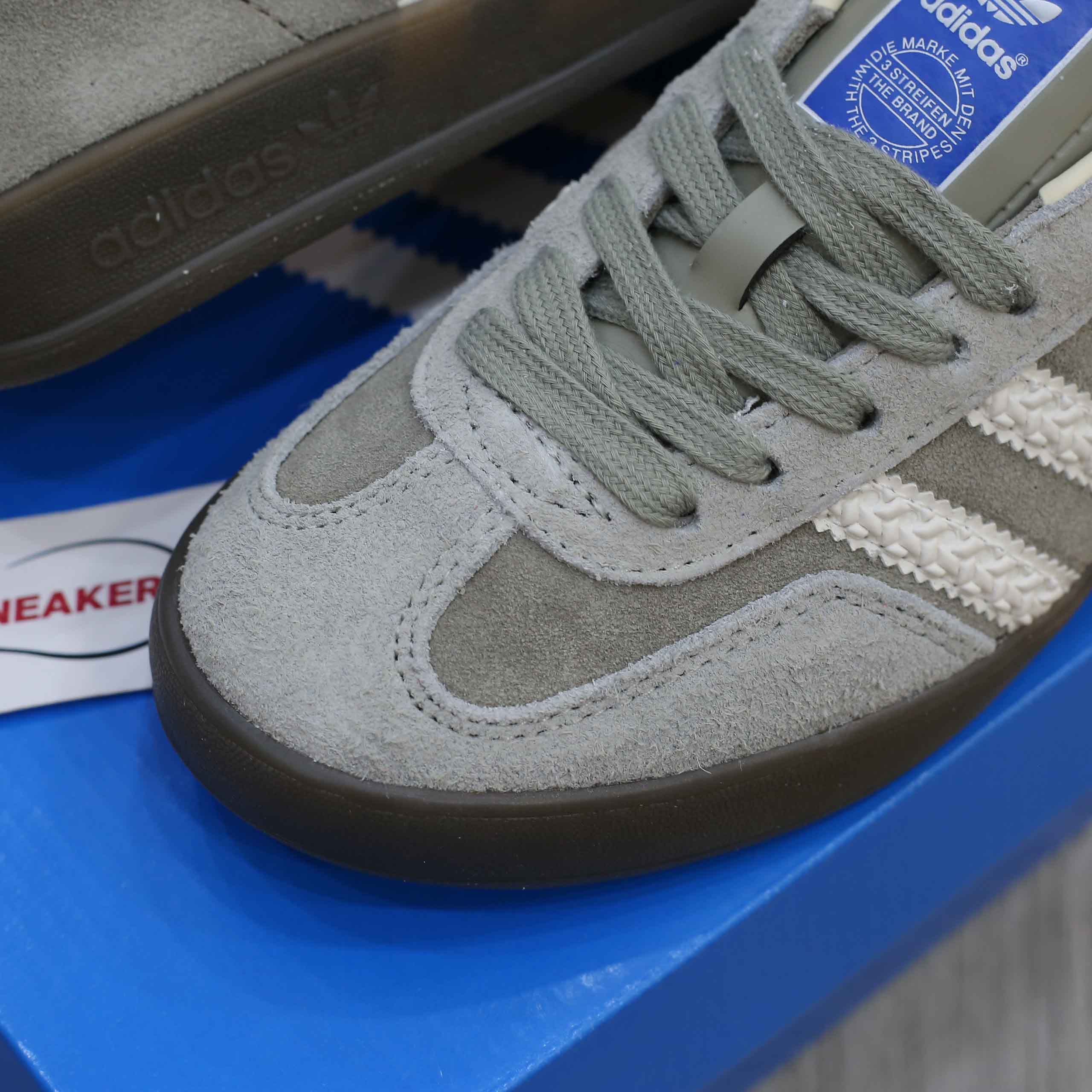 Giày Adidas Gazelle Indoor Grey White Like Auth