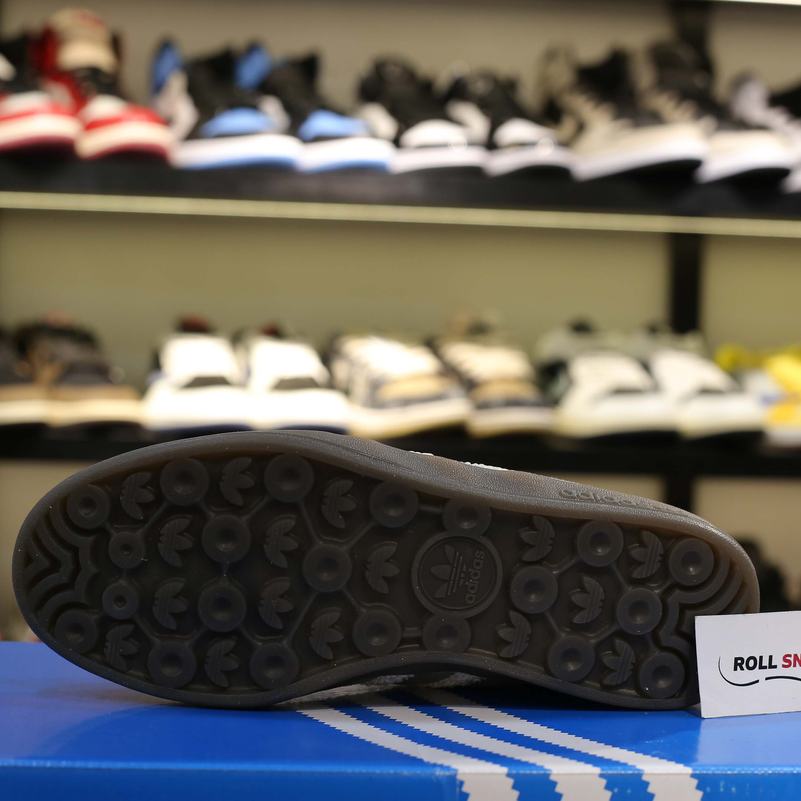 Giày Adidas Gazelle Indoor Grey White Like Auth