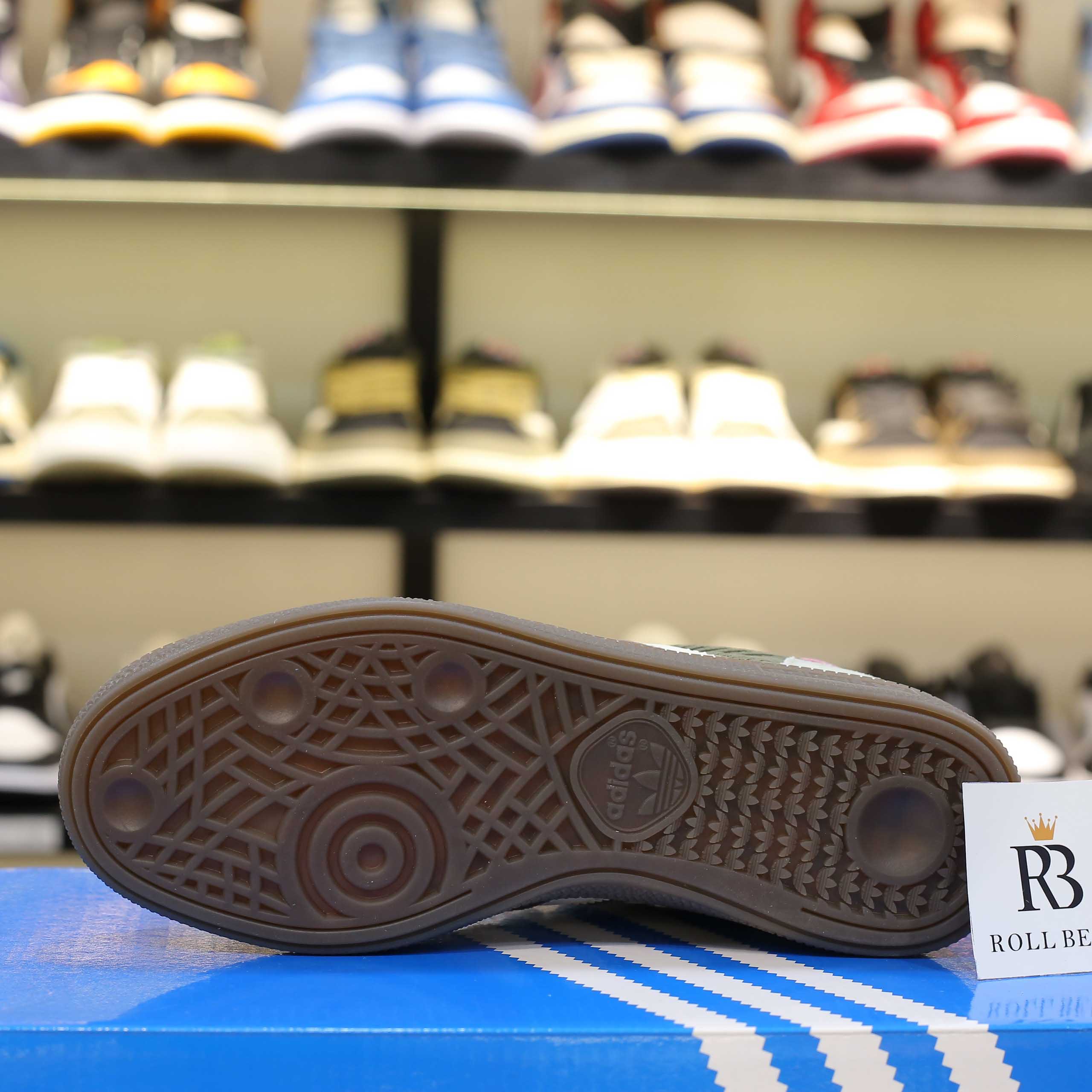 Giày Adidas Handball Spezial Silver Green Magic Mauve Best Quality