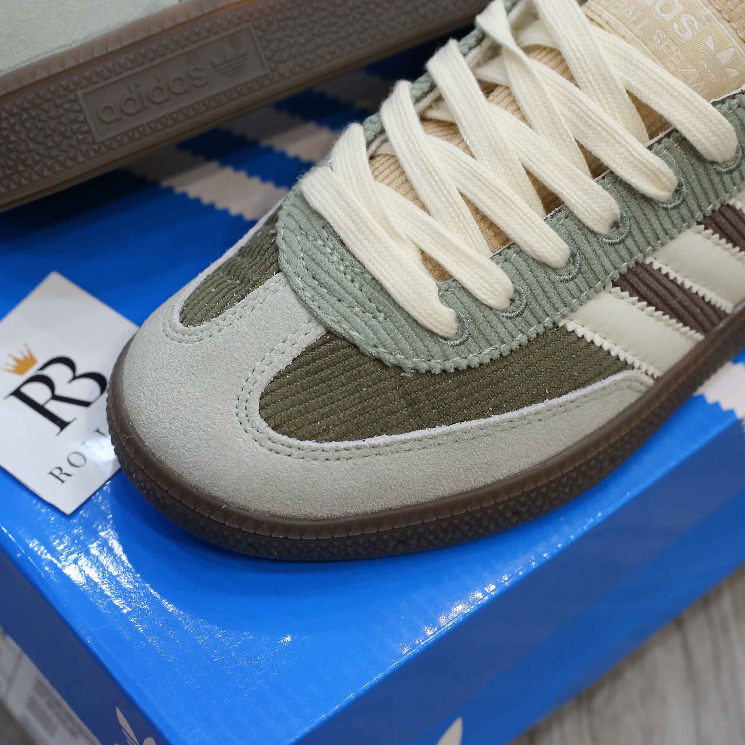 Giày Adidas Handball Spezial Silver Green Magic Mauve Best Quality