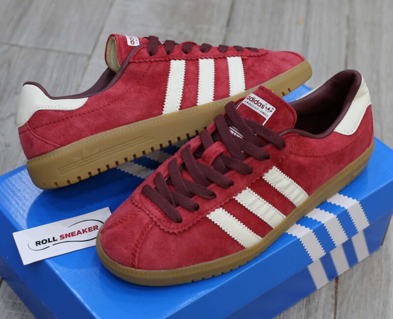 Giày Adidas Originals Bermuda ‘Collegiate Burgundy’ Like Auth