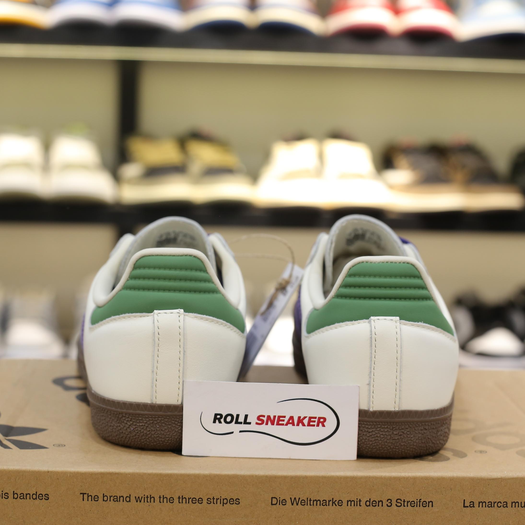 Giày Adidas Samba OG ‘Off White Core Purple’ Best Quality