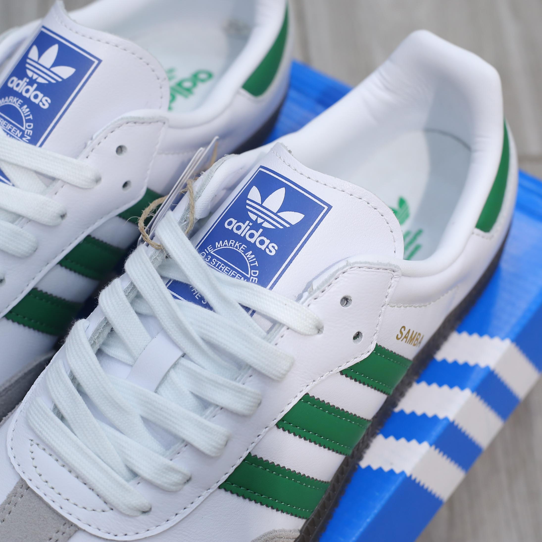 Giày Adidas Samba OG ‘White Green’ Best Quality