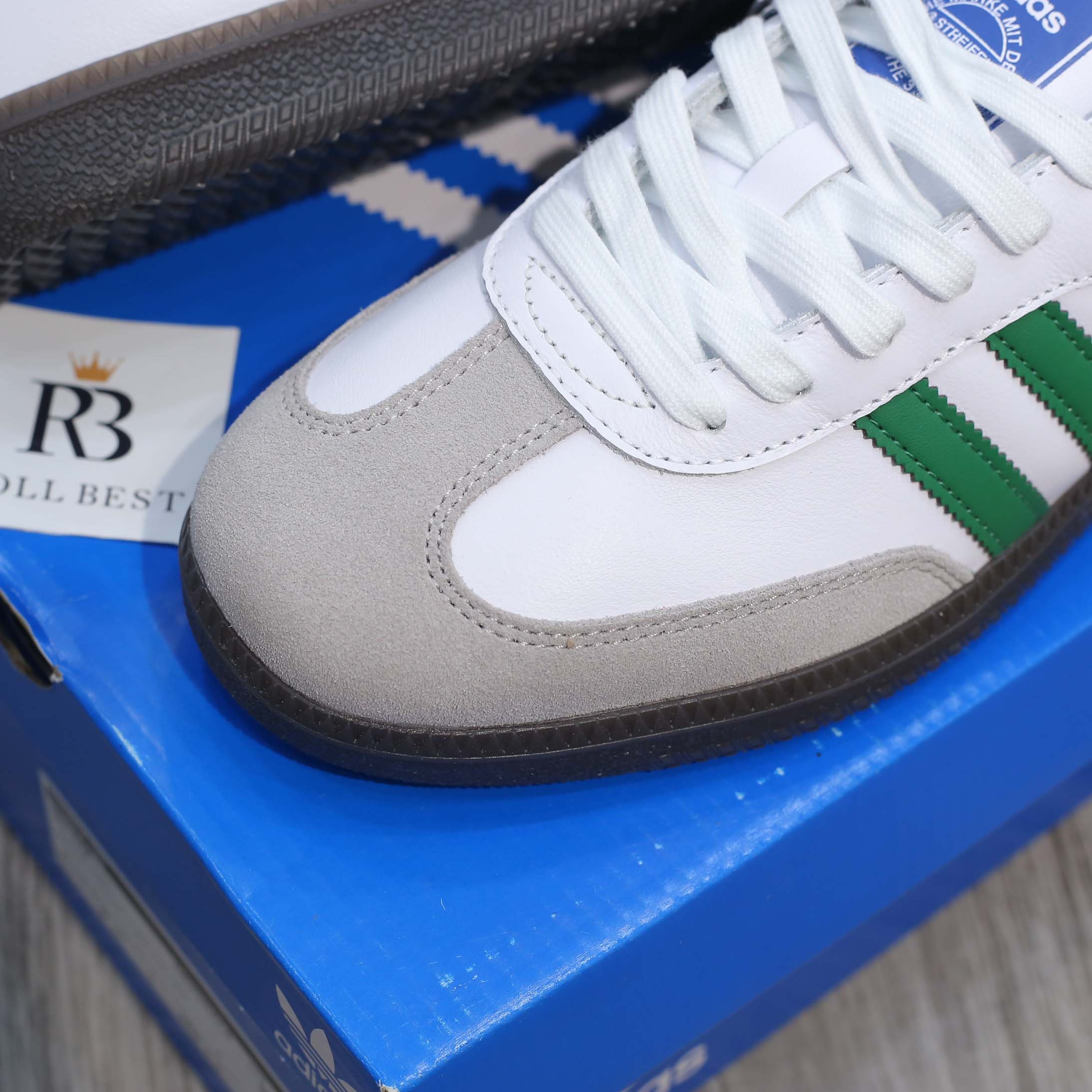 Giày Adidas Samba OG ‘White Green’ Best Quality