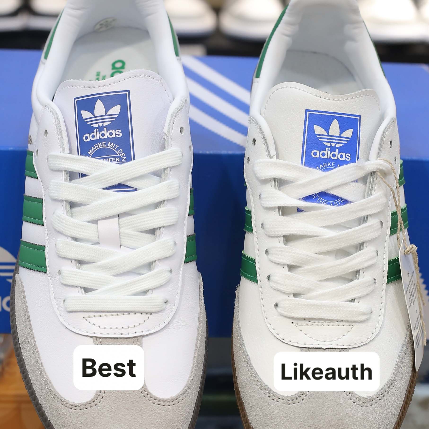 Giày Adidas Samba OG ‘White Green’ Best Quality