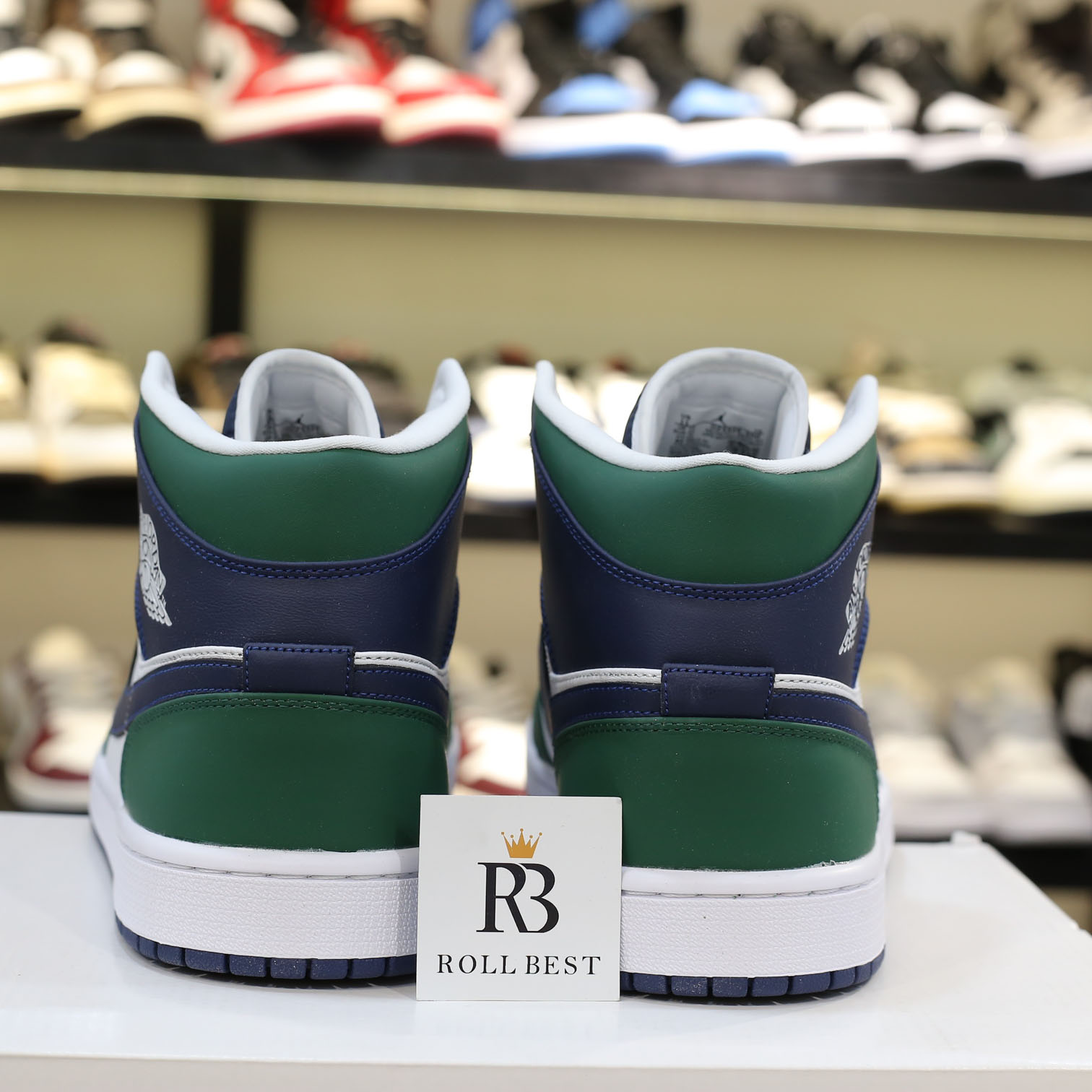 Giày Air Jordan 1 Mid SE ‘Noble Green’ Best Quality