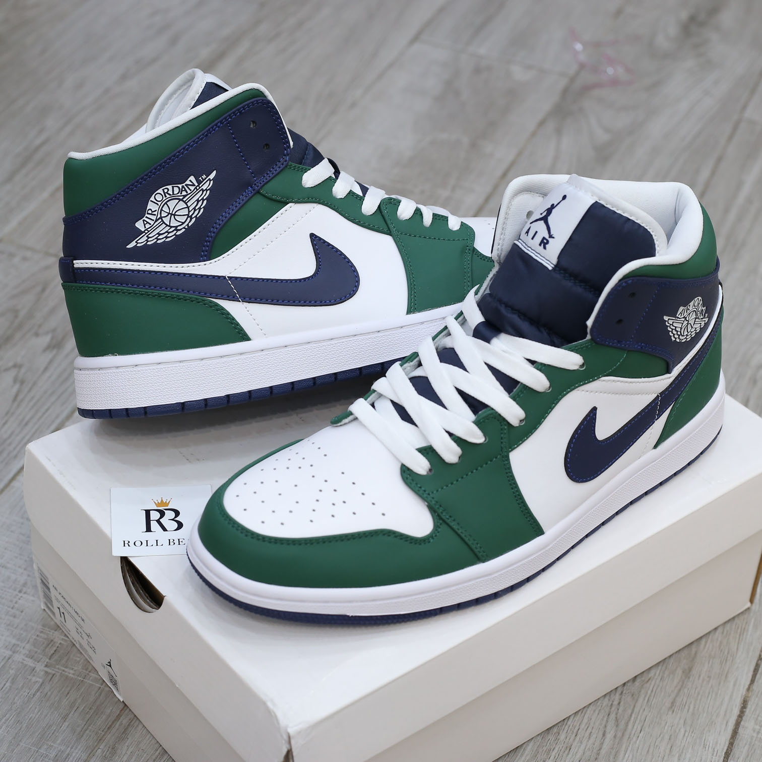 Giày Air Jordan 1 Mid SE ‘Noble Green’ Best Quality