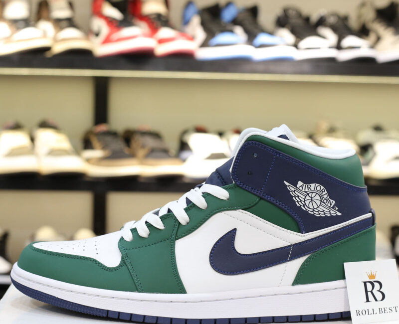 Giày Air Jordan 1 Mid SE ‘Noble Green’ Best Quality