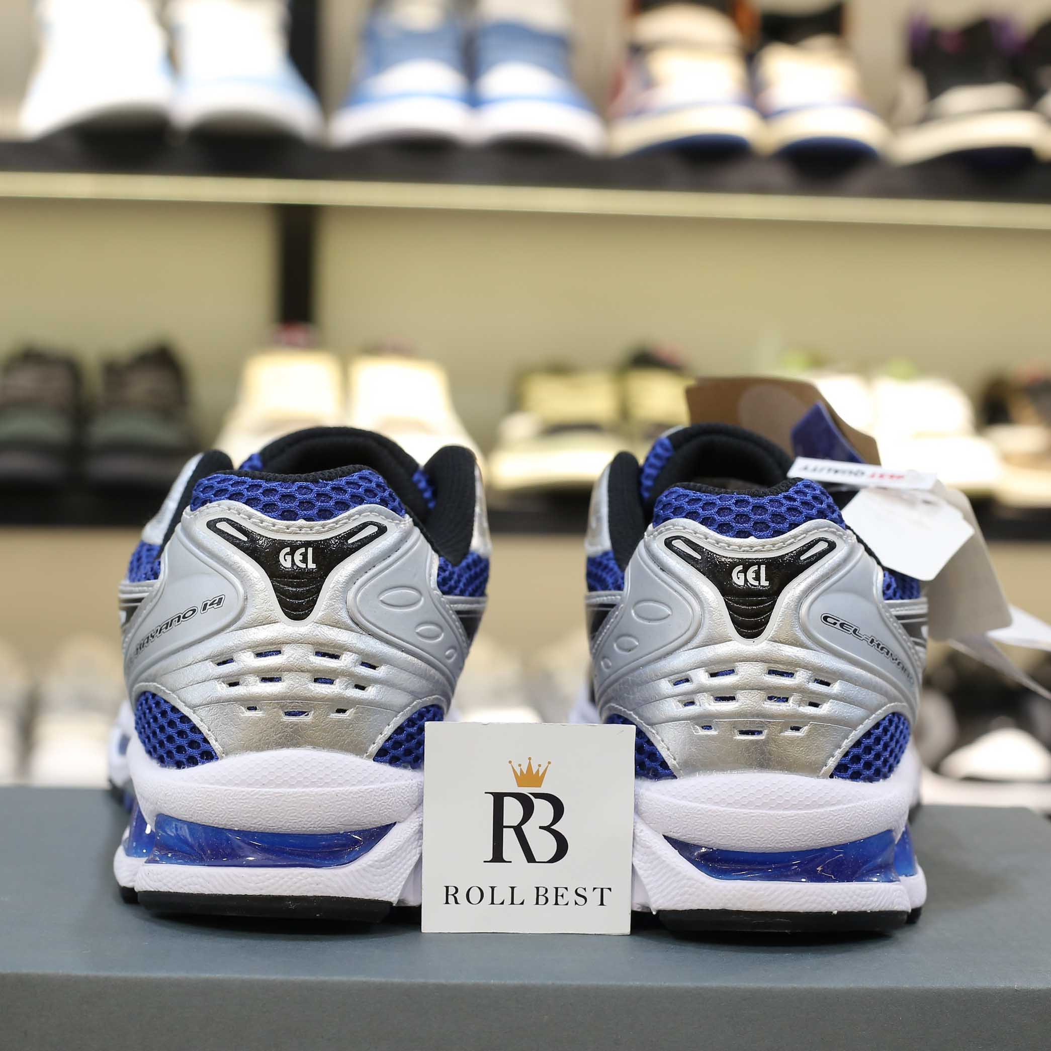 Giày Asics Gel Kayano 14 ‘Monaco Blue Silver’ Best Quality