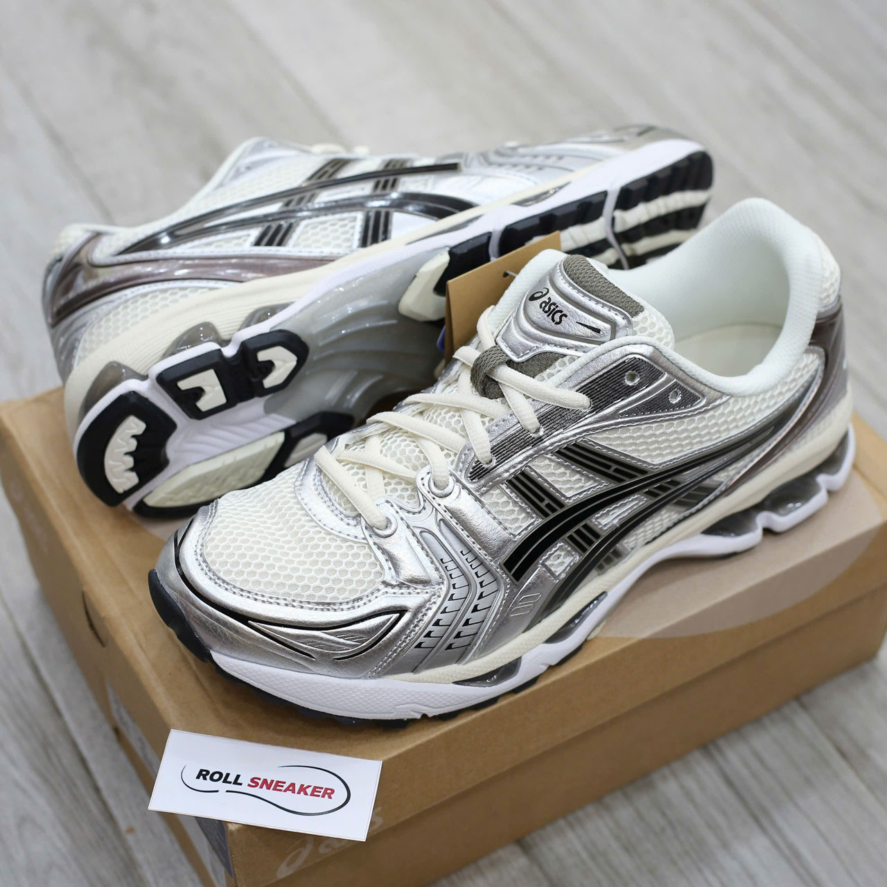 Giày Asics Gel Kayano 14 ‘Silver Cream’ Best Quality