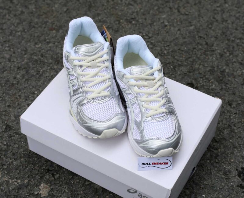 Giày Asics x JJJJound Gel-Kayano 14 ‘Silver White’ Best Quality