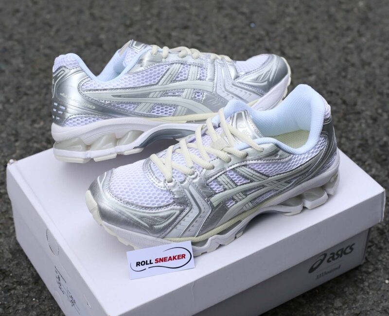 Giày Asics x JJJJound Gel-Kayano 14 ‘Silver White’ Best Quality