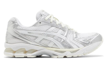 Giày Asics x JJJJound Gel-Kayano 14 ‘Silver White’ Best Quality