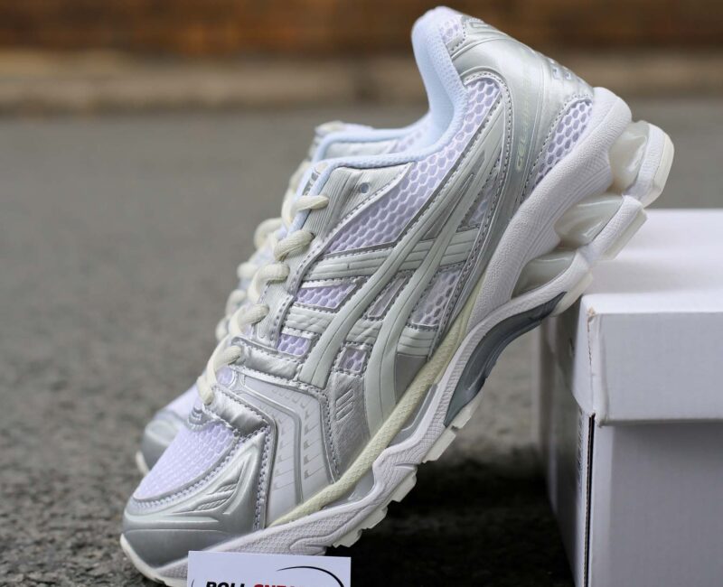 Giày Asics x JJJJound Gel-Kayano 14 ‘Silver White’ Best Quality