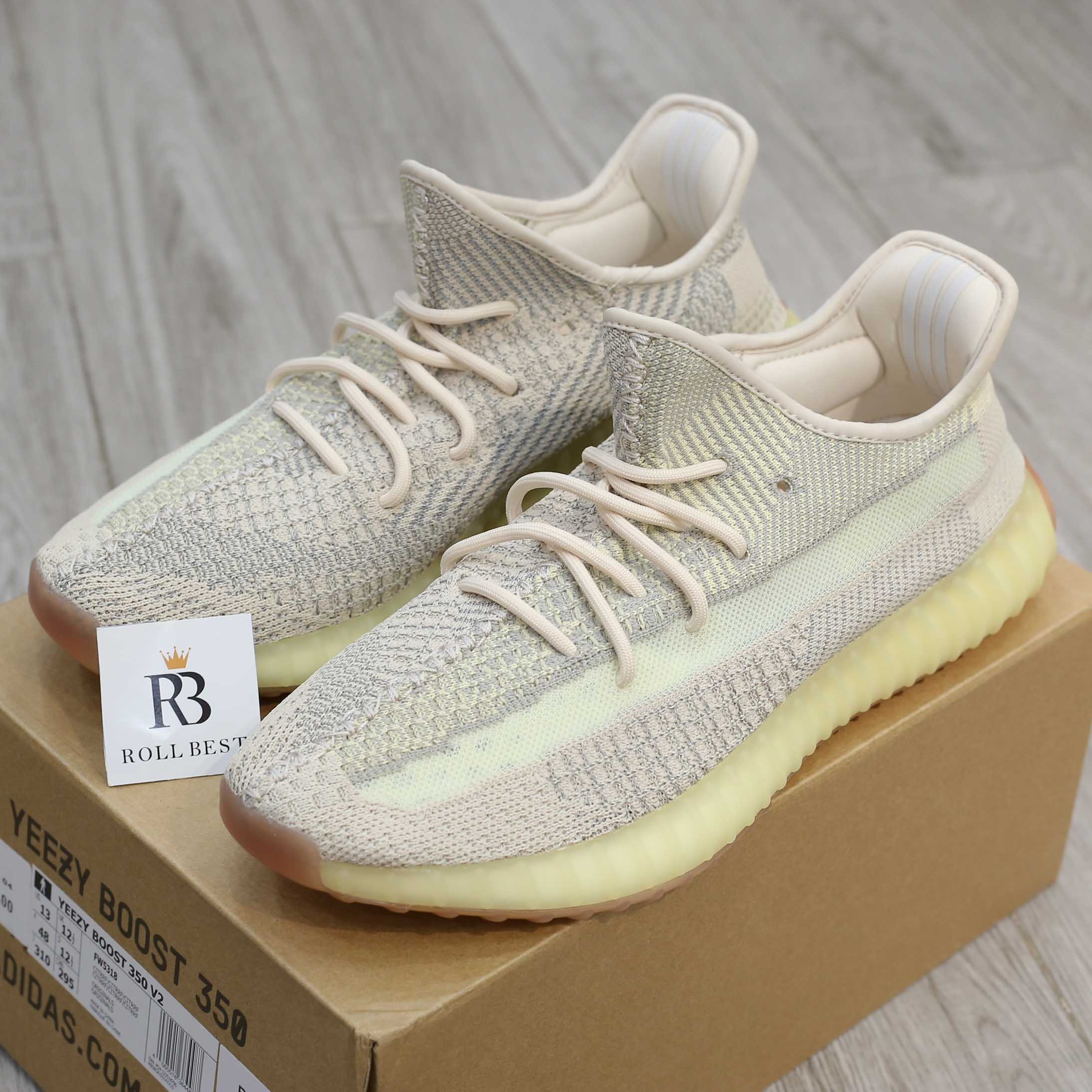 Giày Giày Adidas Yeezy 350 V2 Citrin Best Quality