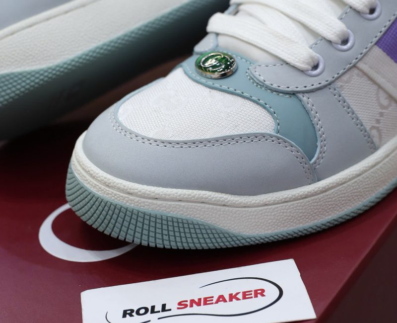 Giày Gucci Screener ‘Light Blue Lilac’ Chuẩn 99% Auth