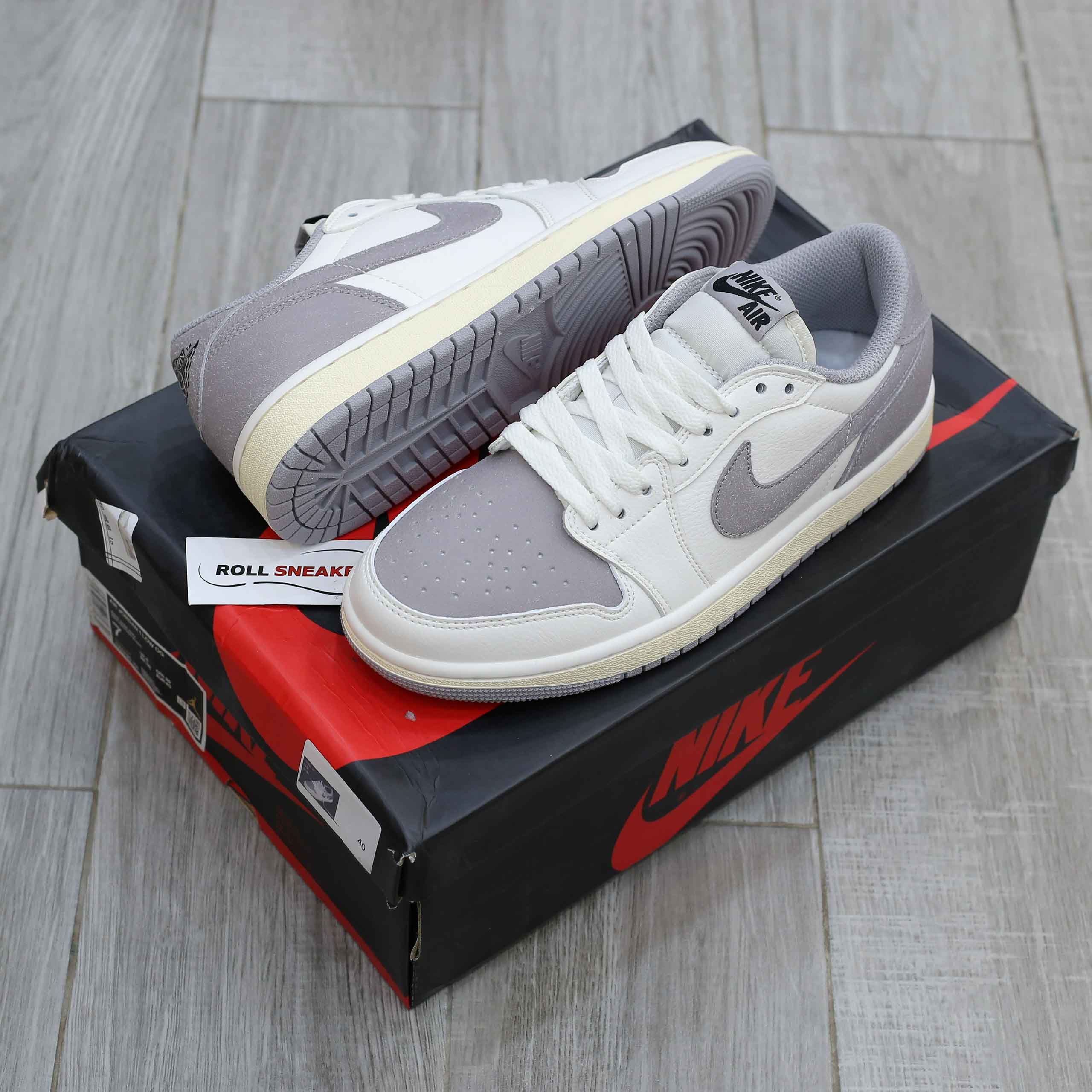 Giày Jordan 1 Retro Low OG Atmosphere Grey Best Quality