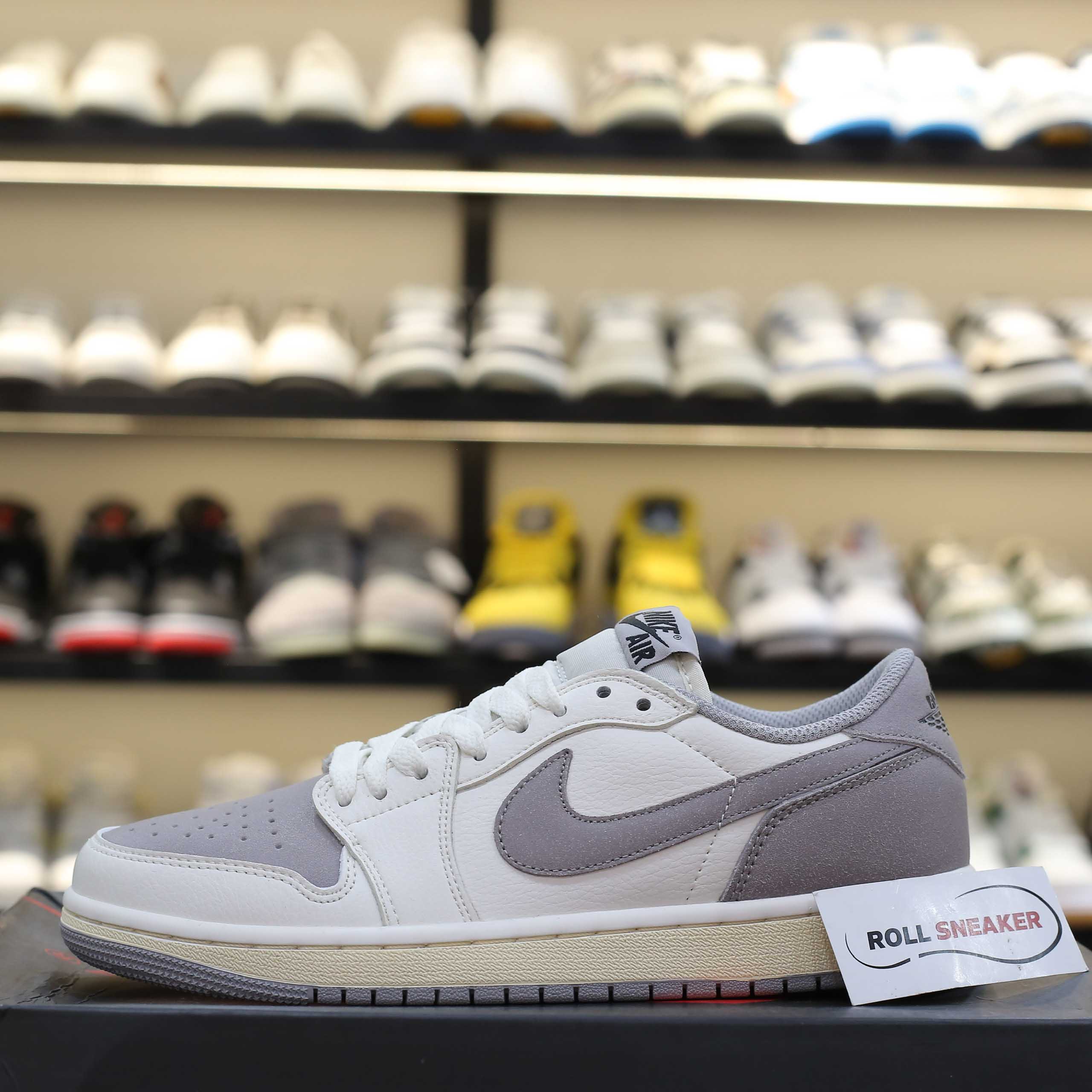 Giày Jordan 1 Retro Low OG Atmosphere Grey Best Quality