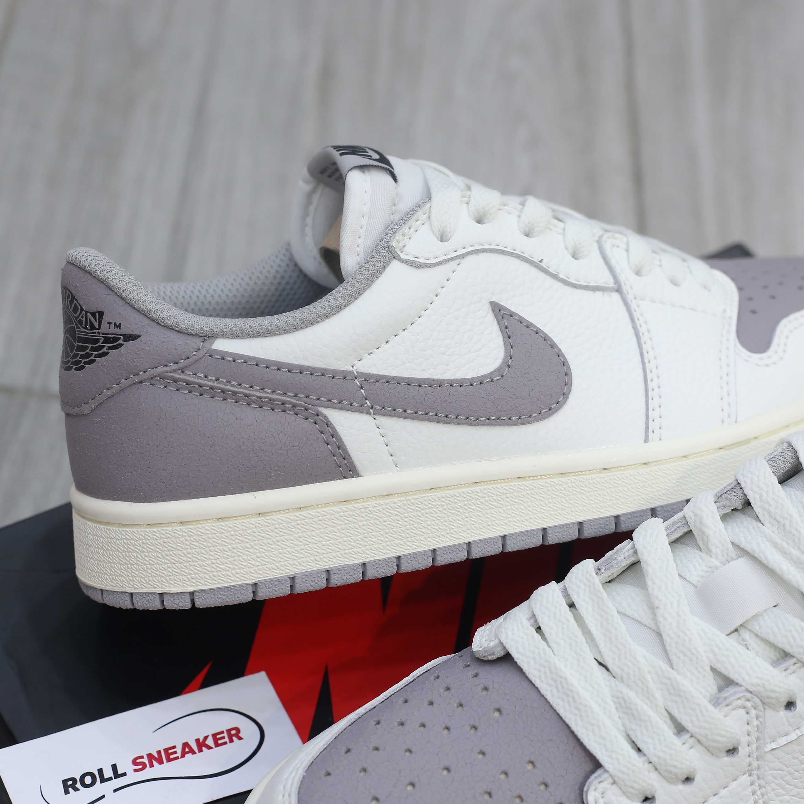 Giày Jordan 1 Retro Low OG Atmosphere Grey Like Auth