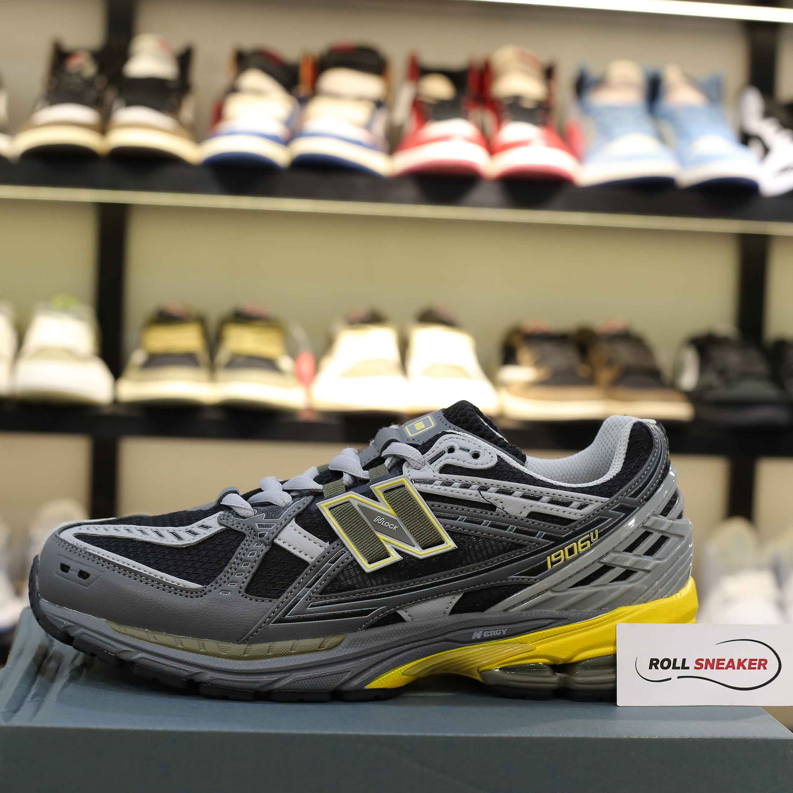 Giày New Balance 1906N Black Yellow Gray Like Auth