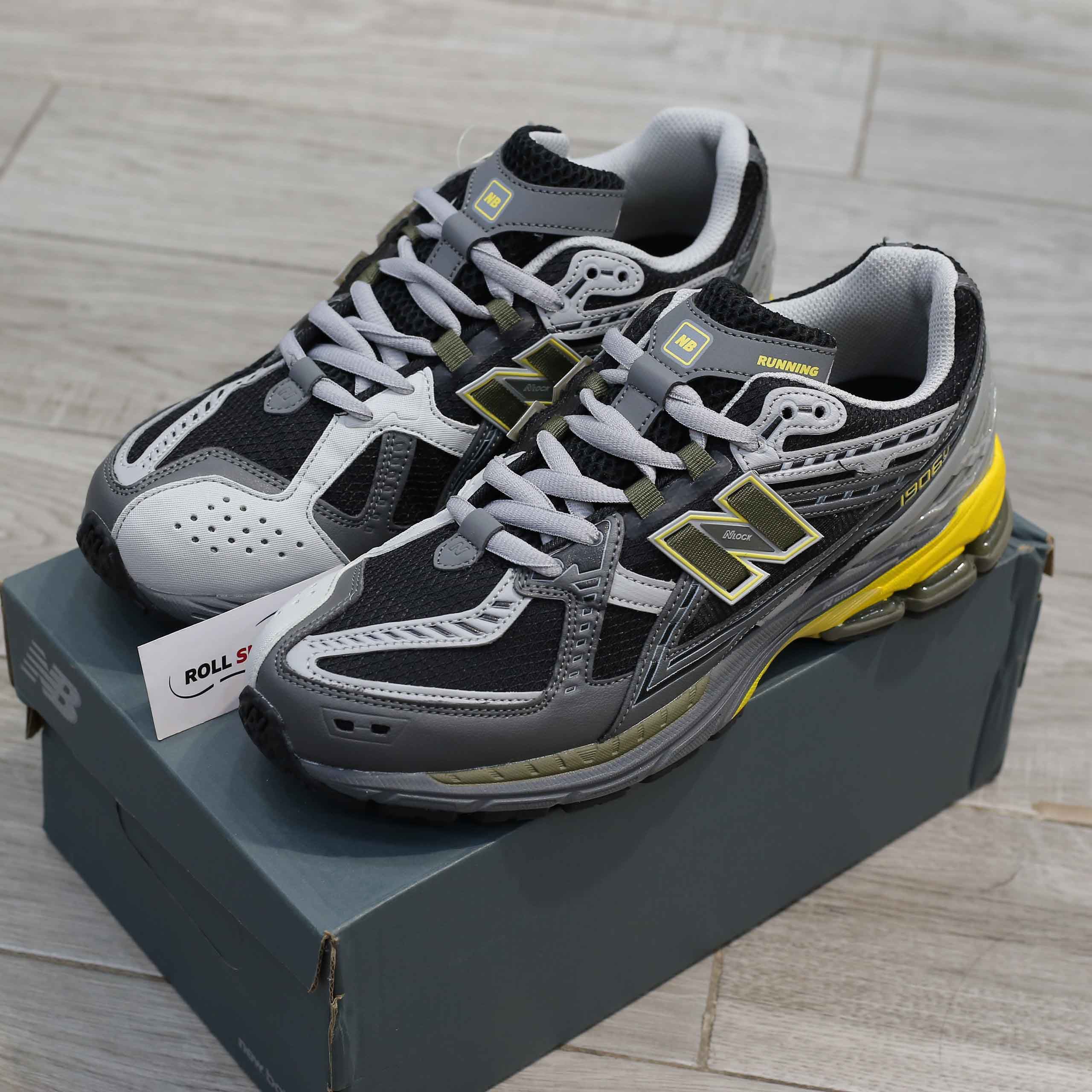 Giày New Balance 1906N Black Yellow Gray Like Auth
