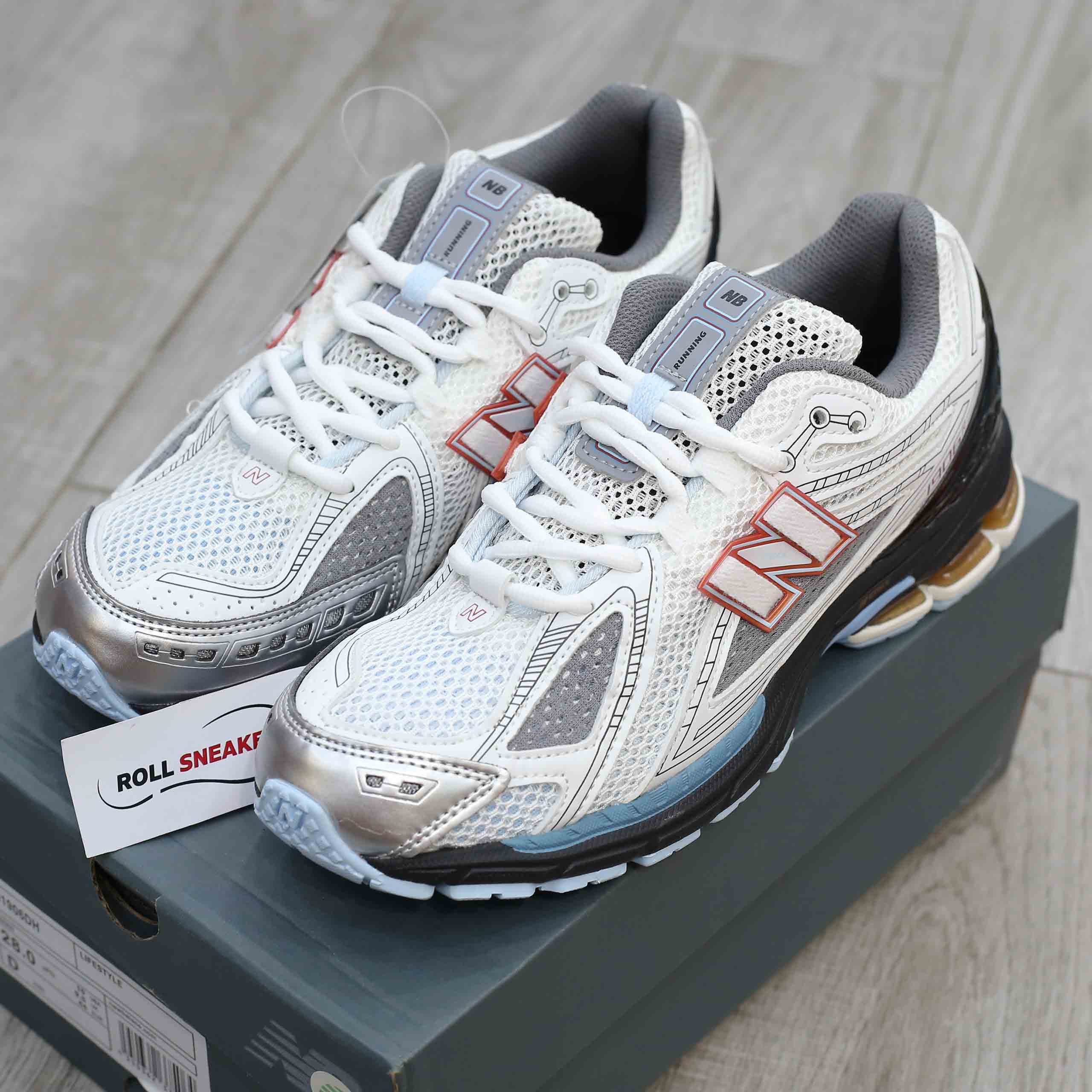 Giày New Balance 1906R ‘White Black Copper’ Like Auth