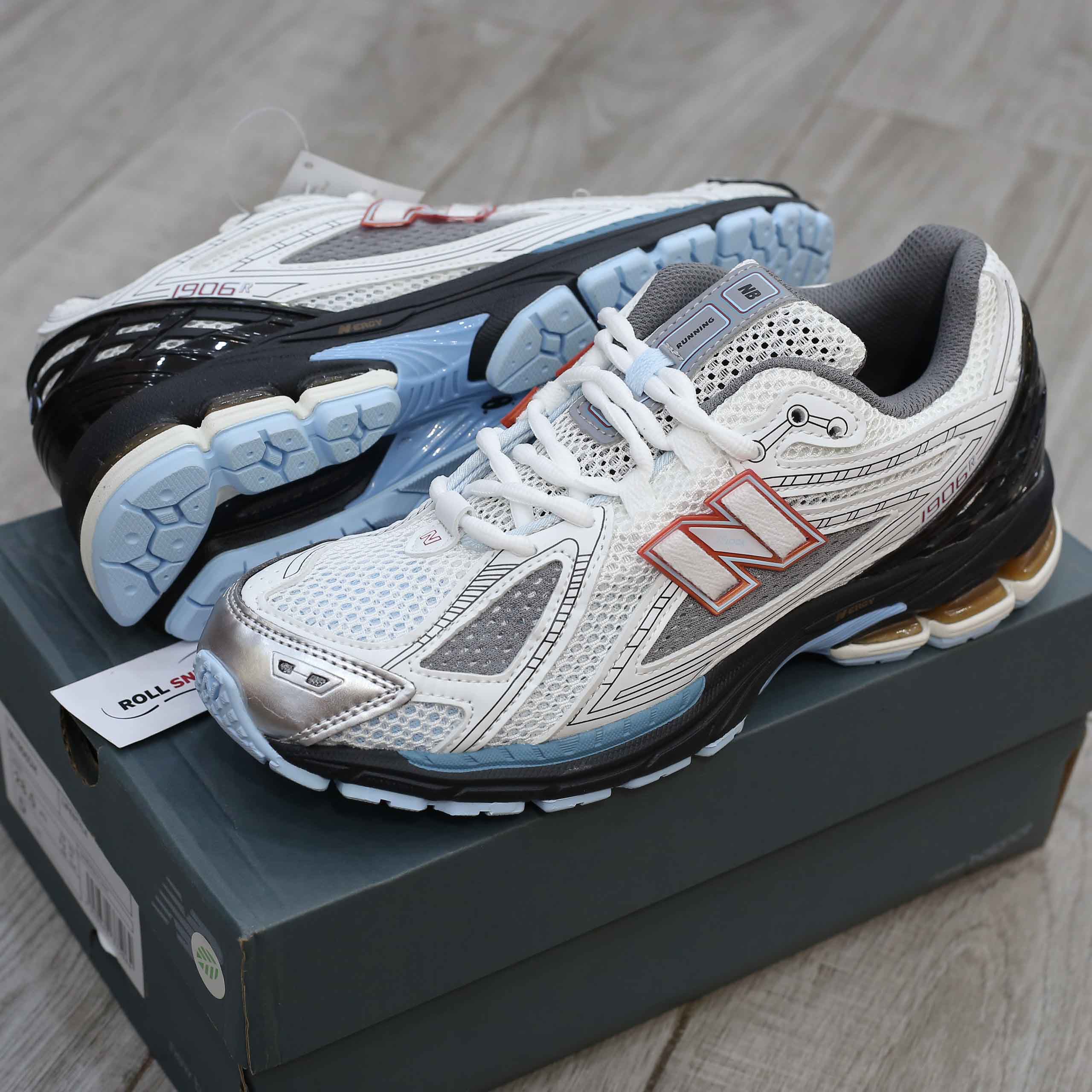 Giày New Balance 1906R ‘White Black Copper’ Like Auth