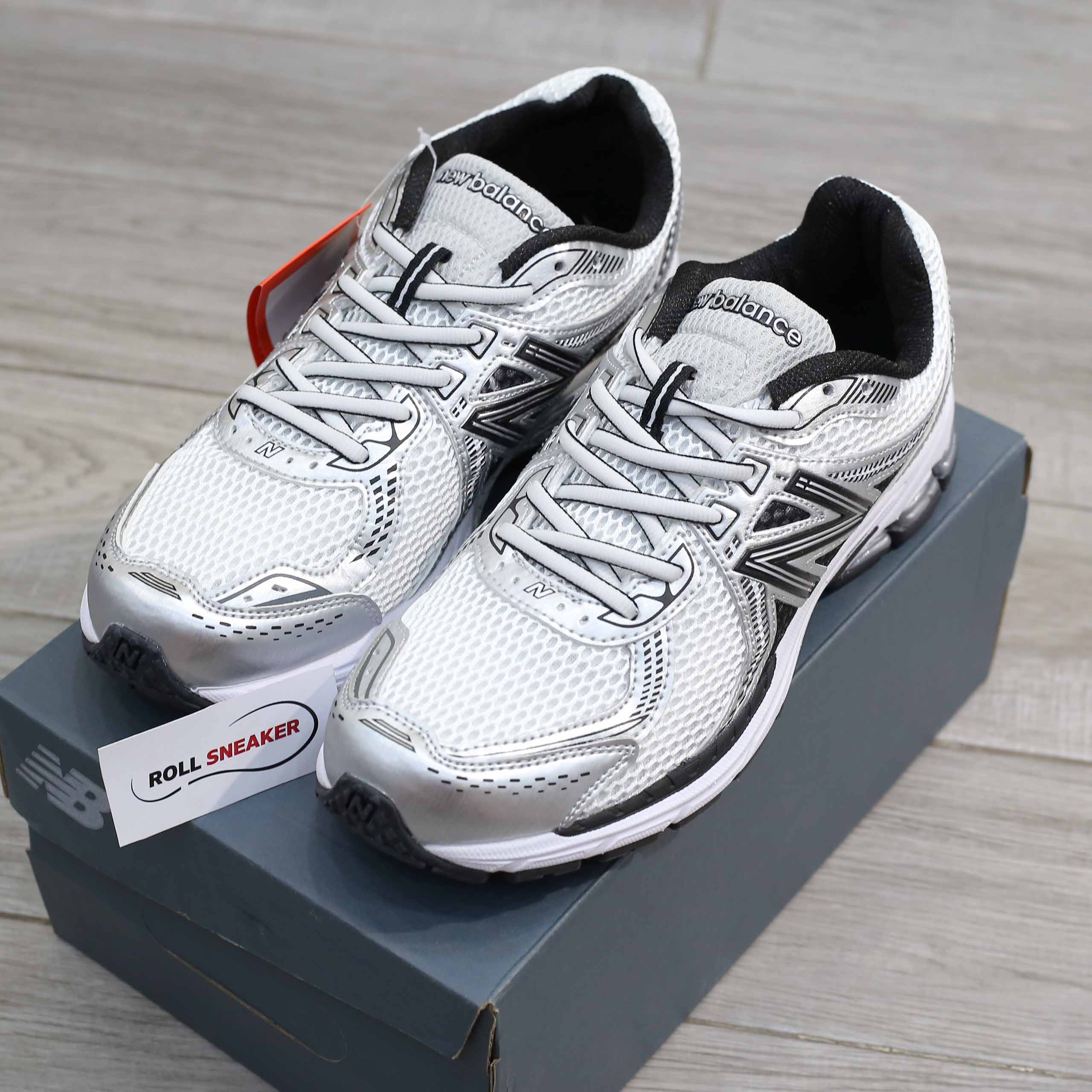 Giày New Balance 860v2 Black White Silver Like Auth