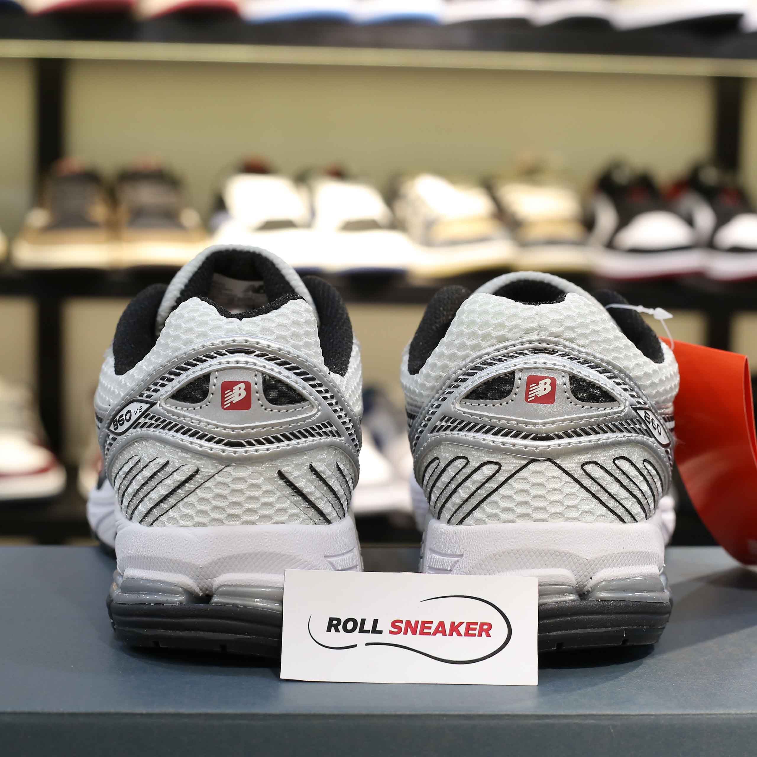 Giày New Balance 860v2 Black White Silver Like Auth