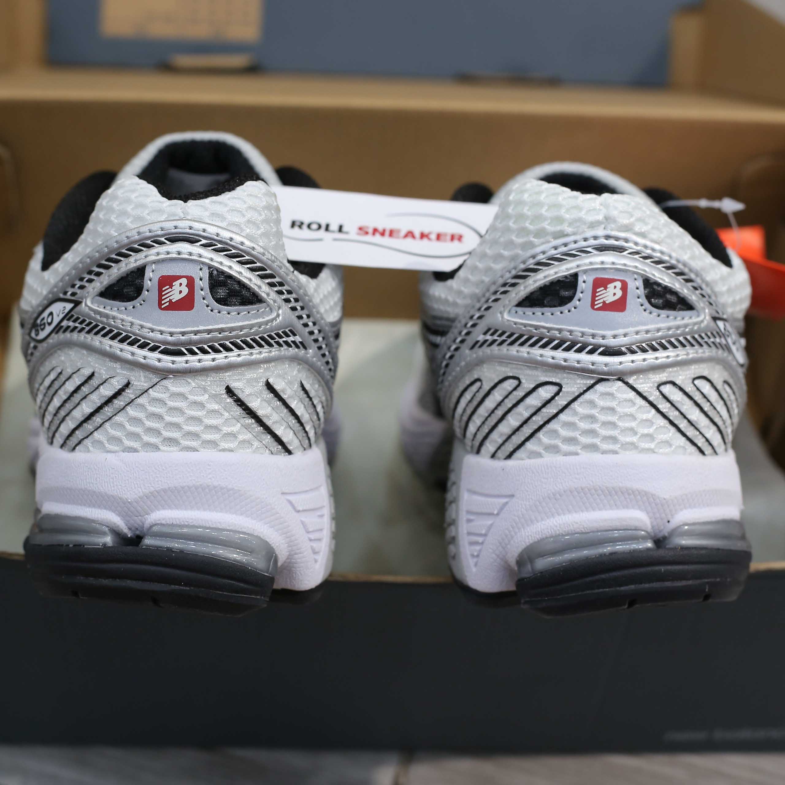 Giày New Balance 860v2 Black White Silver Like Auth