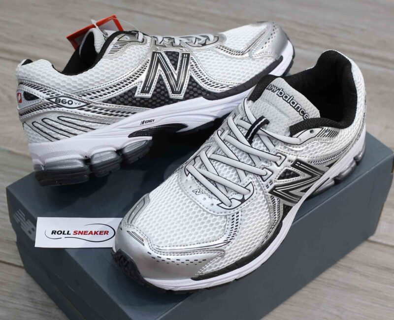 Giày New Balance 860v2 Black White Silver Like Auth