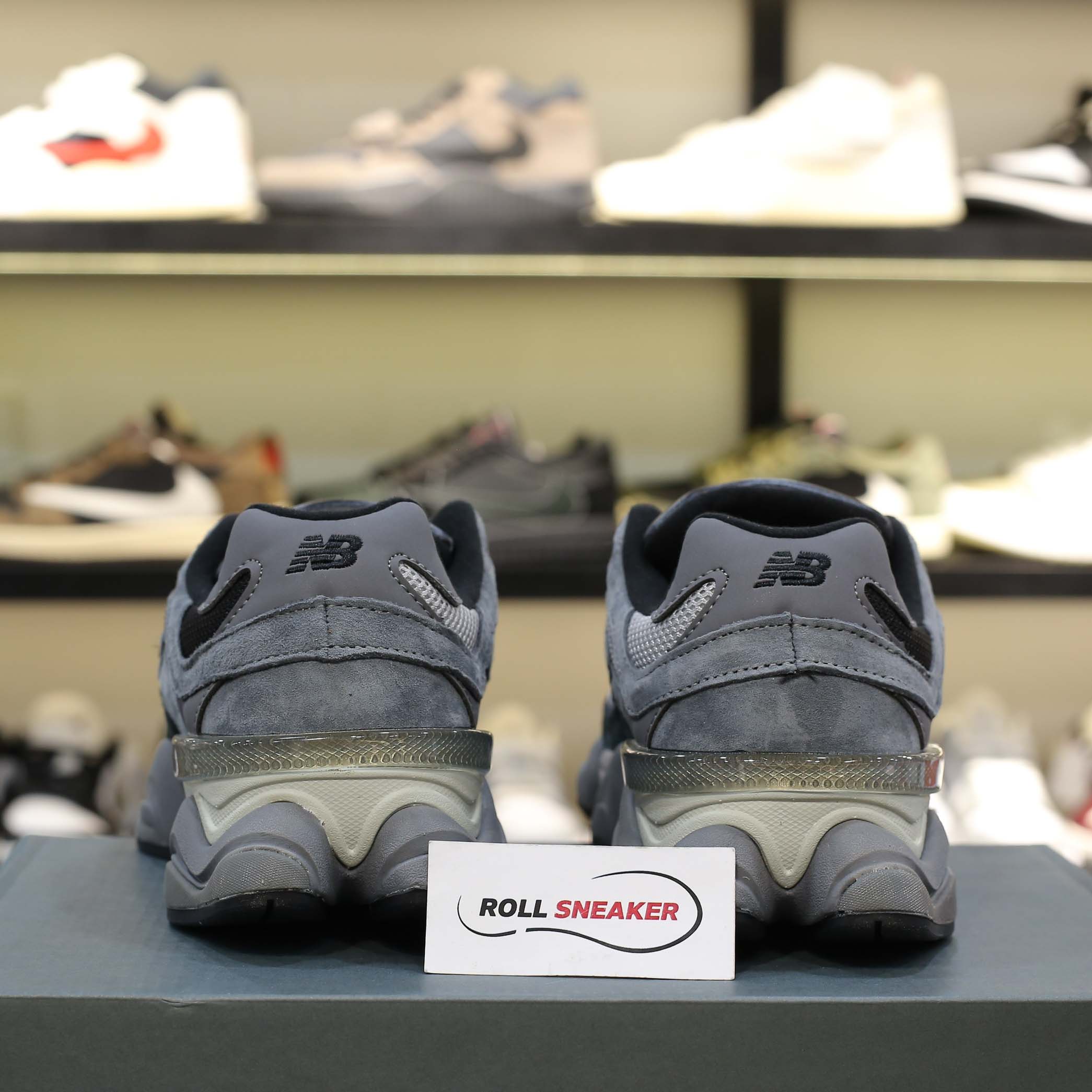 Giày New Balance 9060 Black Castlerock Grey Like Auth